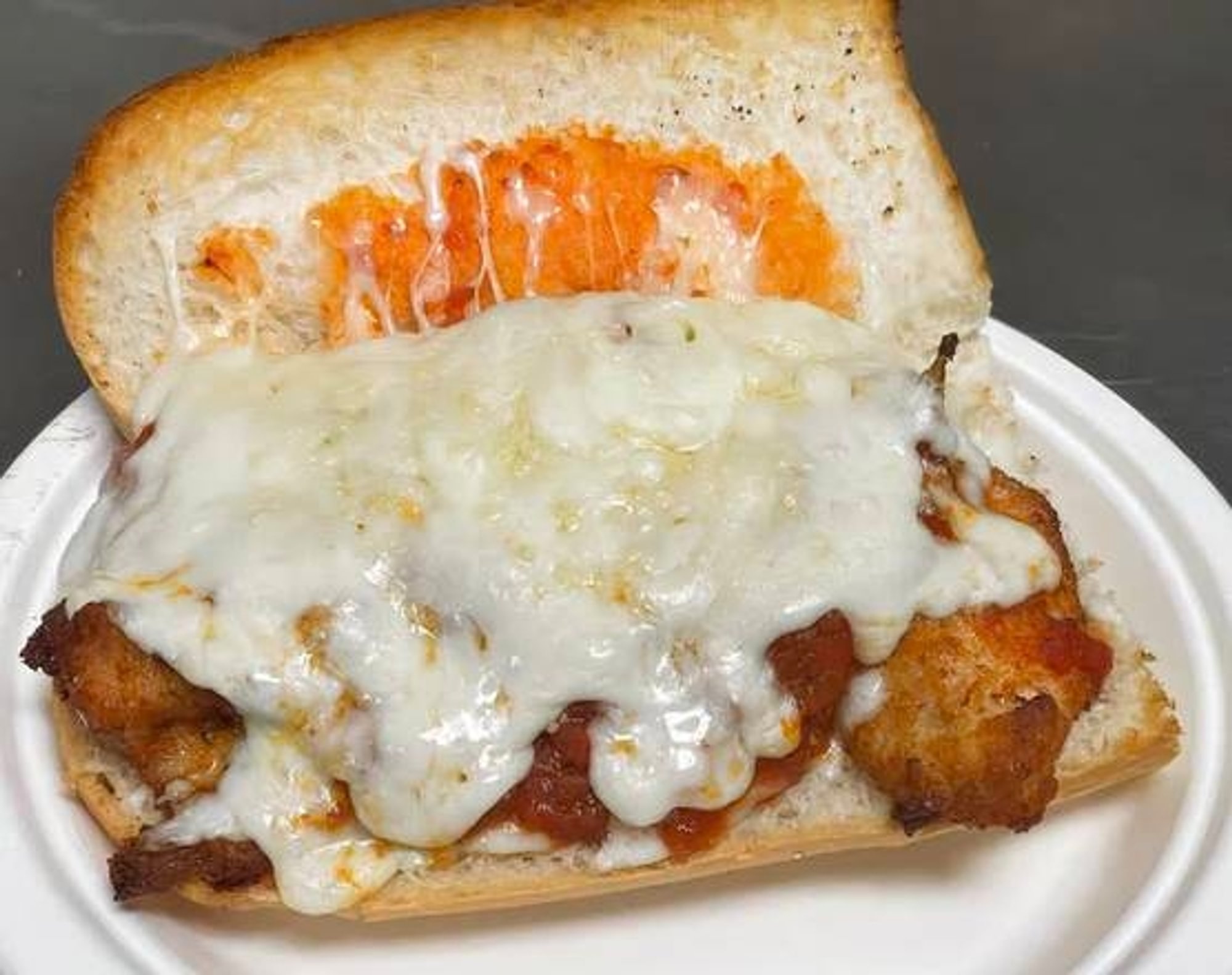 Chicken parmesan sub