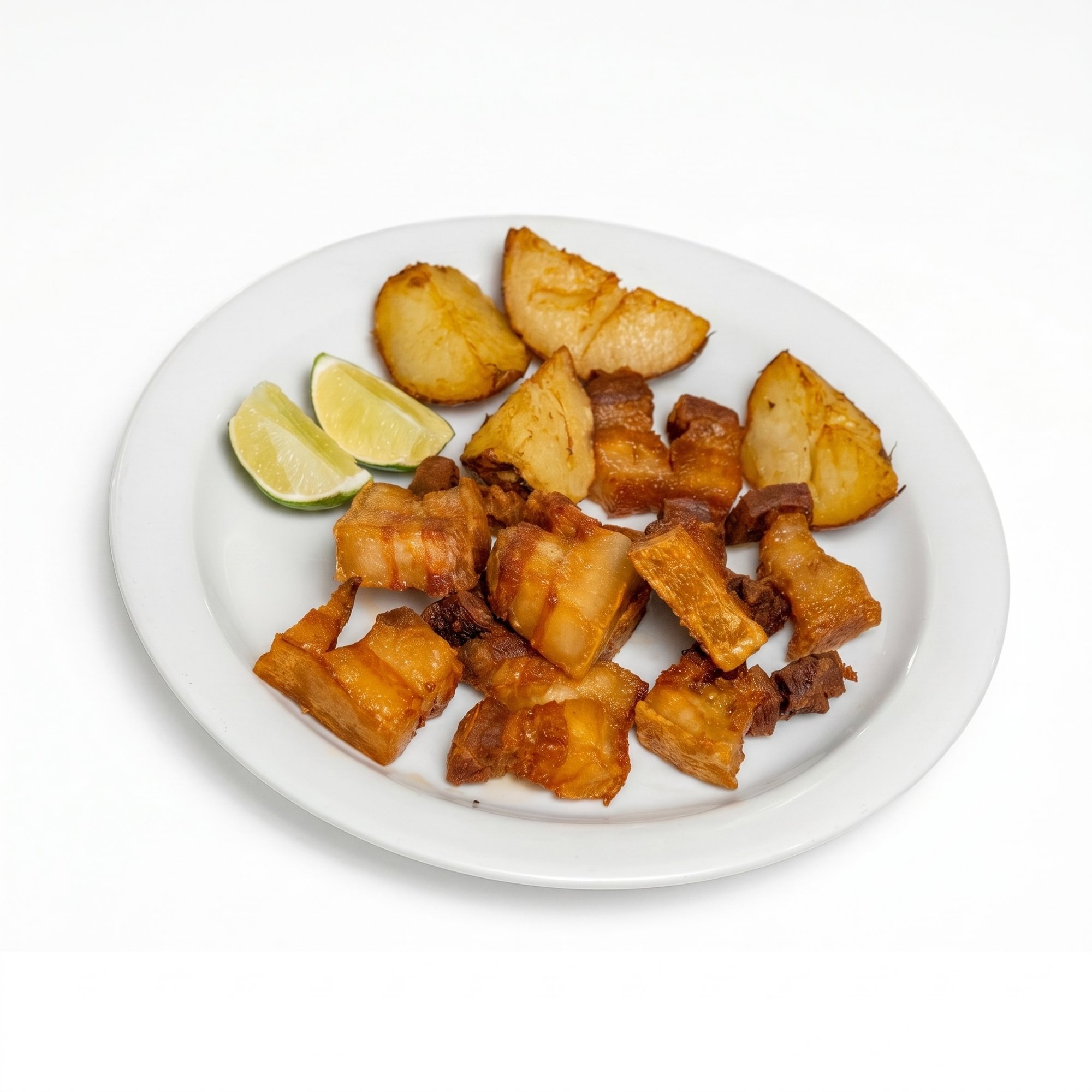 Chicharrón & Fried Potatoes / Chicharrón y Papas Fritas