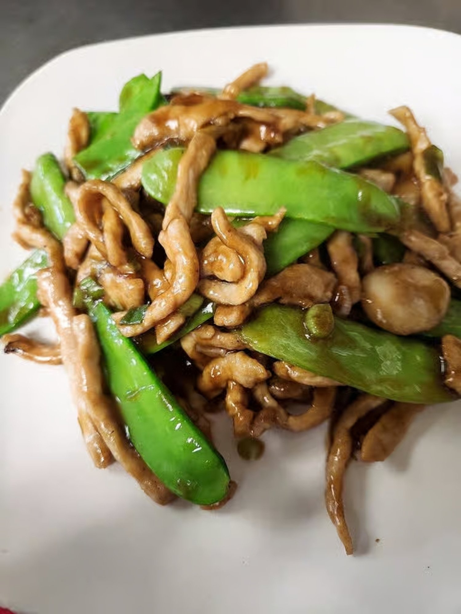 Pork & Snow Pea Pods