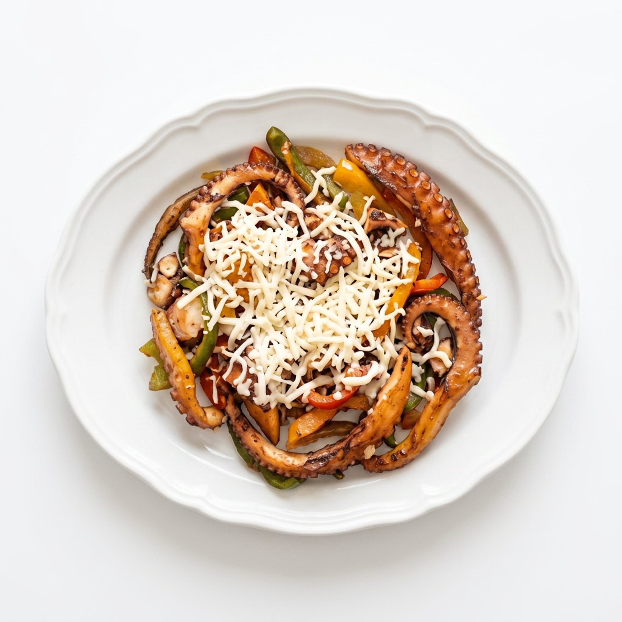 Fajita de Pulpo (Octopus Fajita)