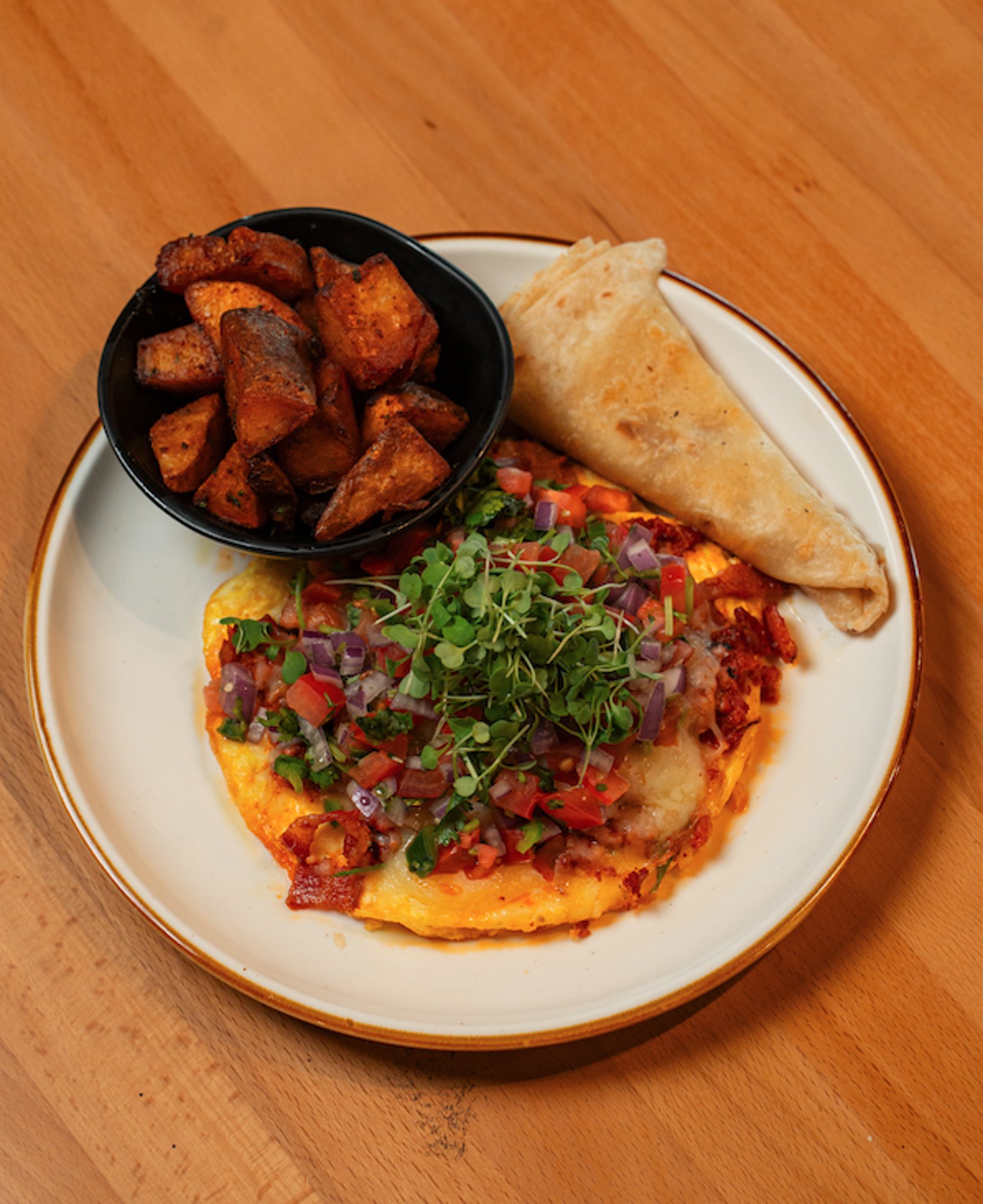 Chorizo Omelette