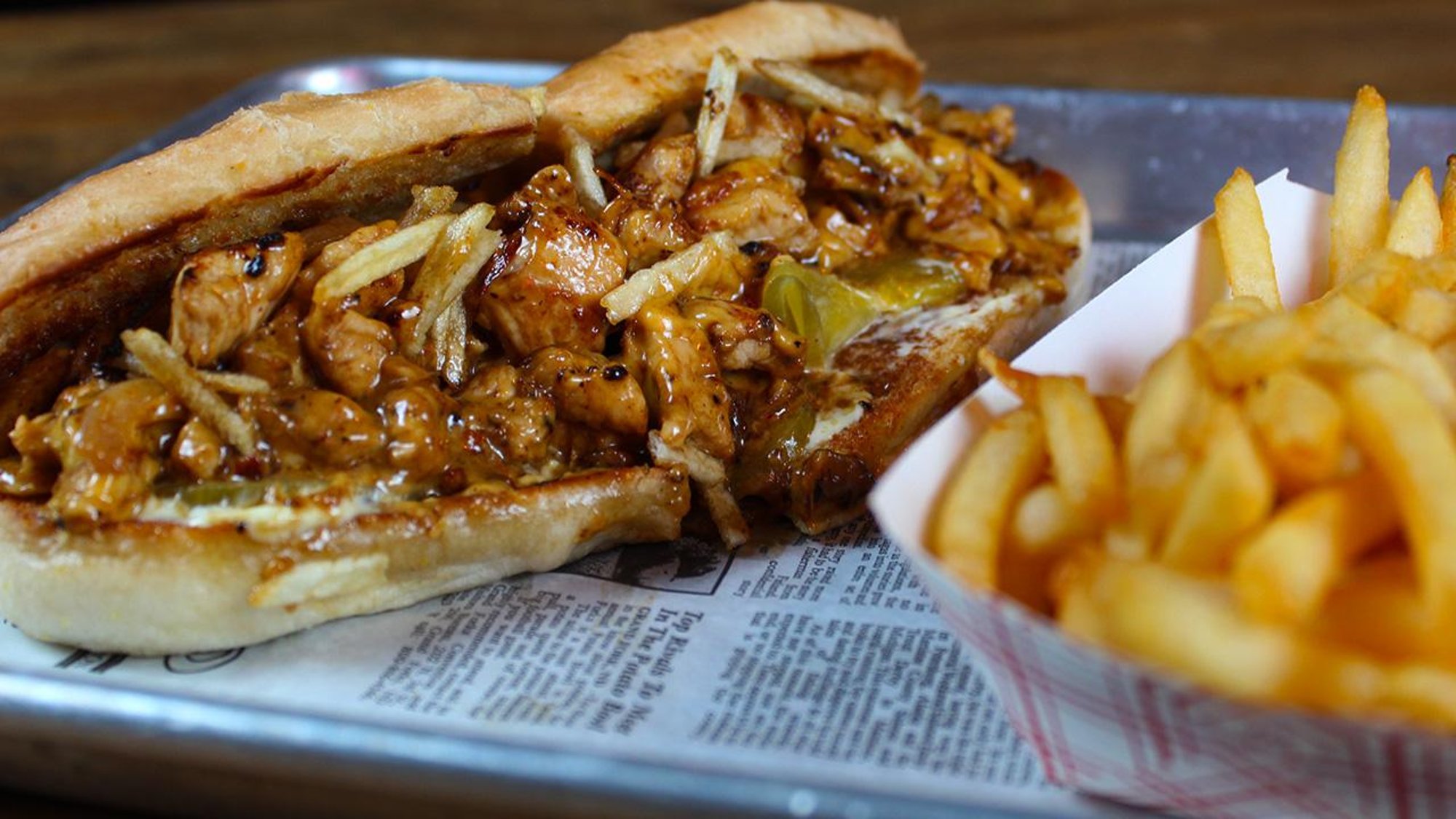 "The Laudy" Honey Mustard Chicken Sandwich