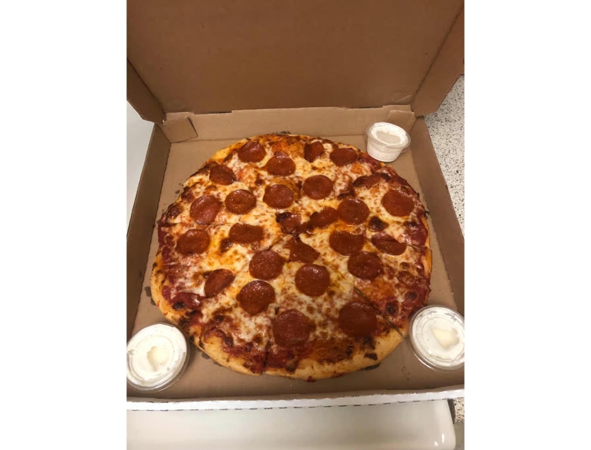 14" Pepperoni Pizza
