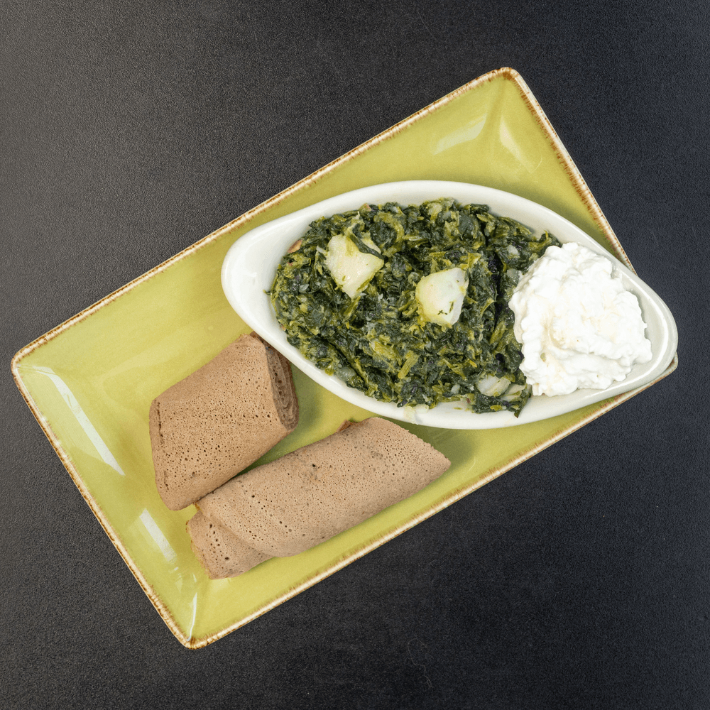 Ayib Be-Spinach - A