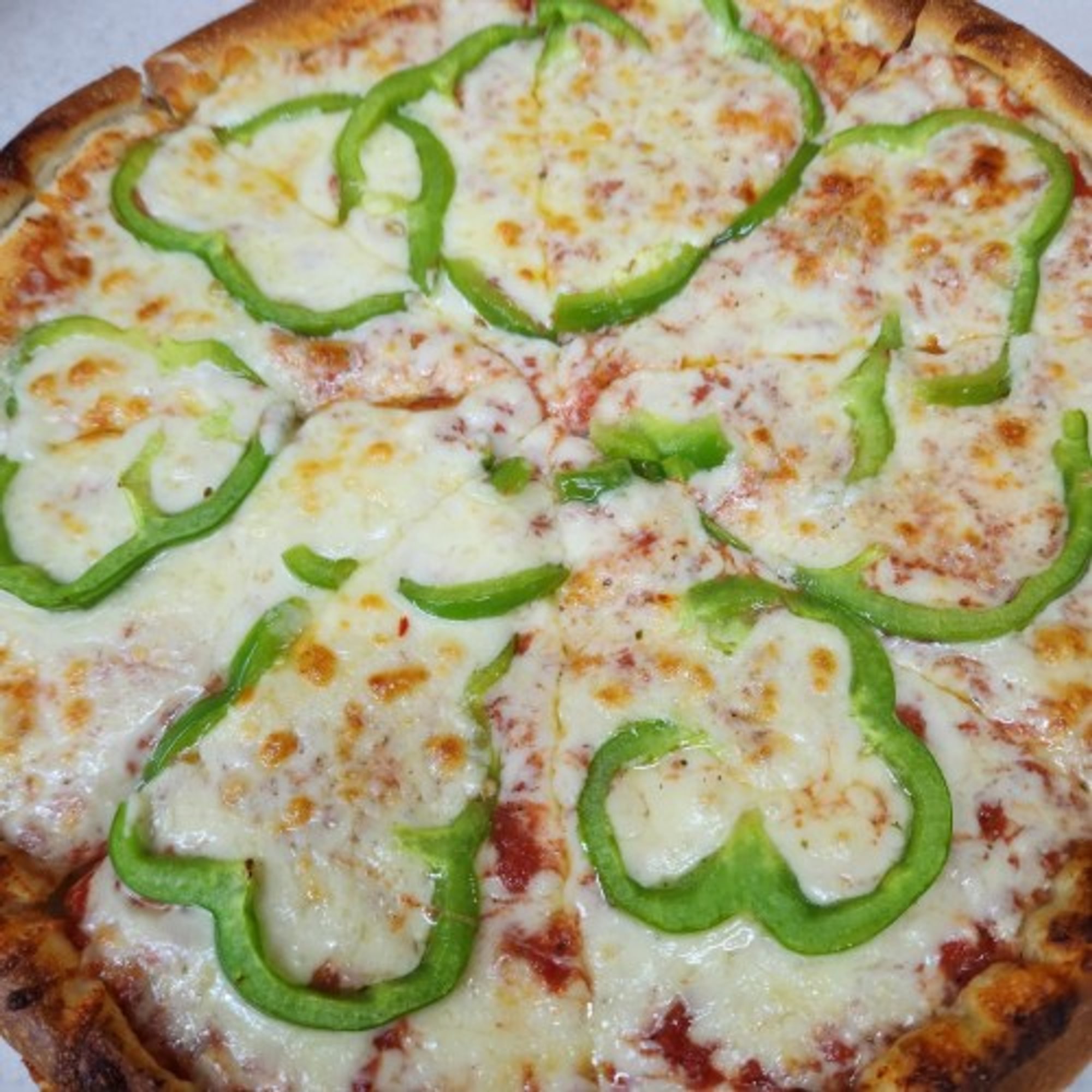 Green Peppers Pizza