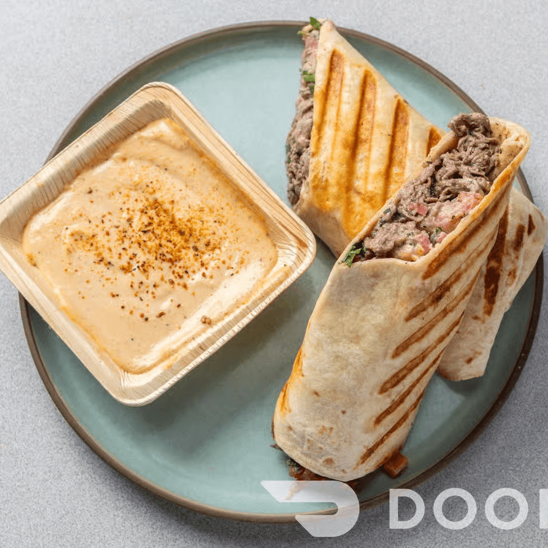 Beef Shawarma Wrap