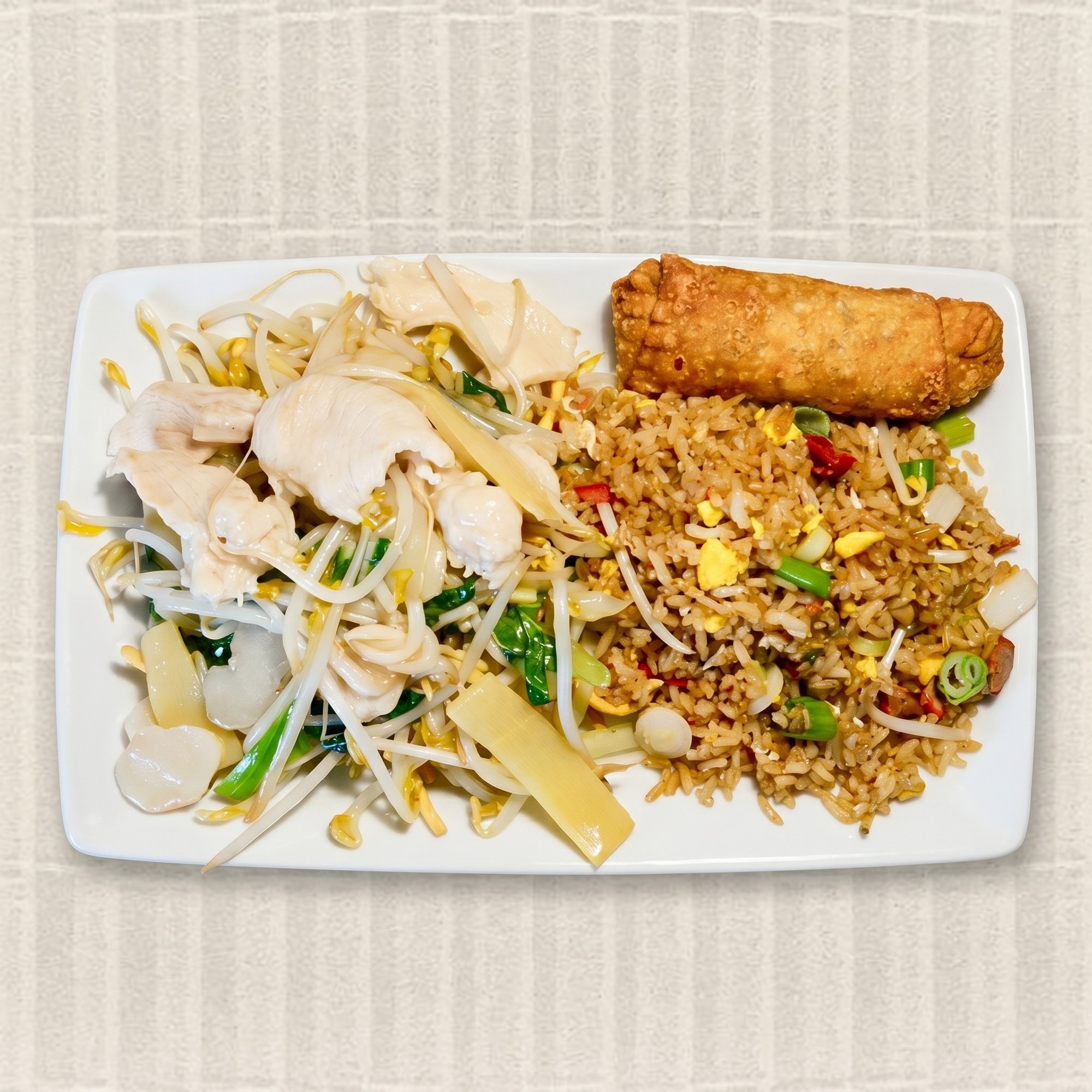 2. Chicken Chow Mein Platter