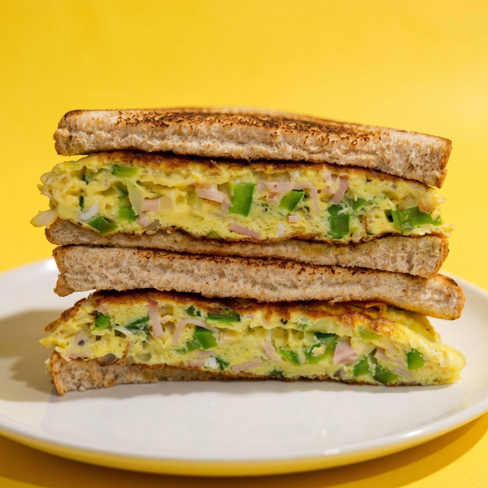 Western Omelet Sandwich