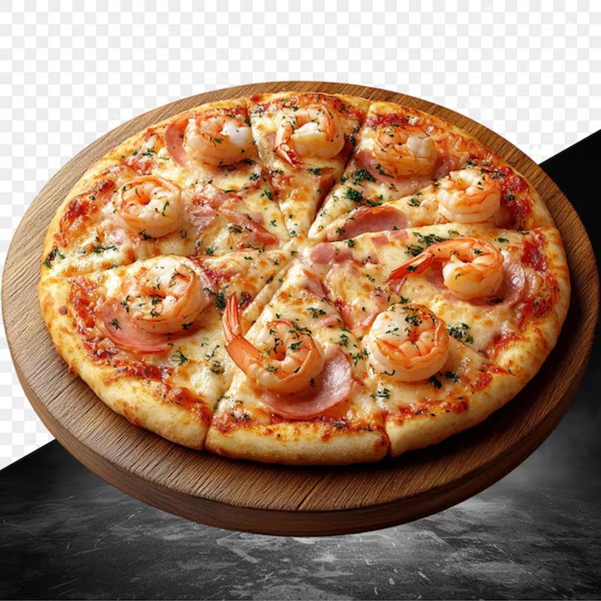 Camarão Pizza