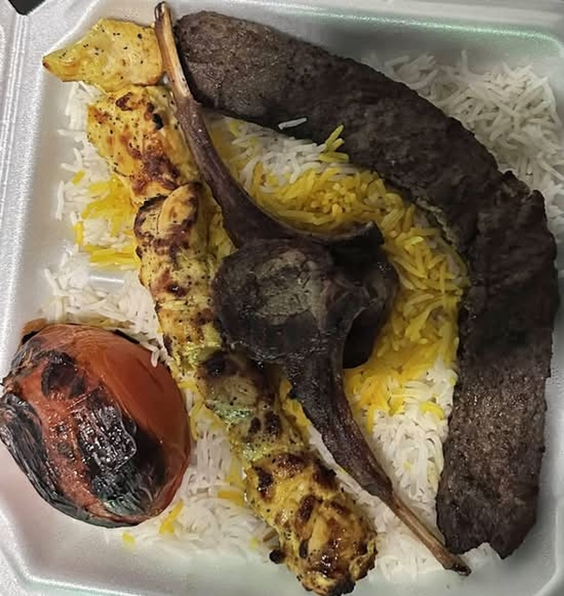 Mix grill plate