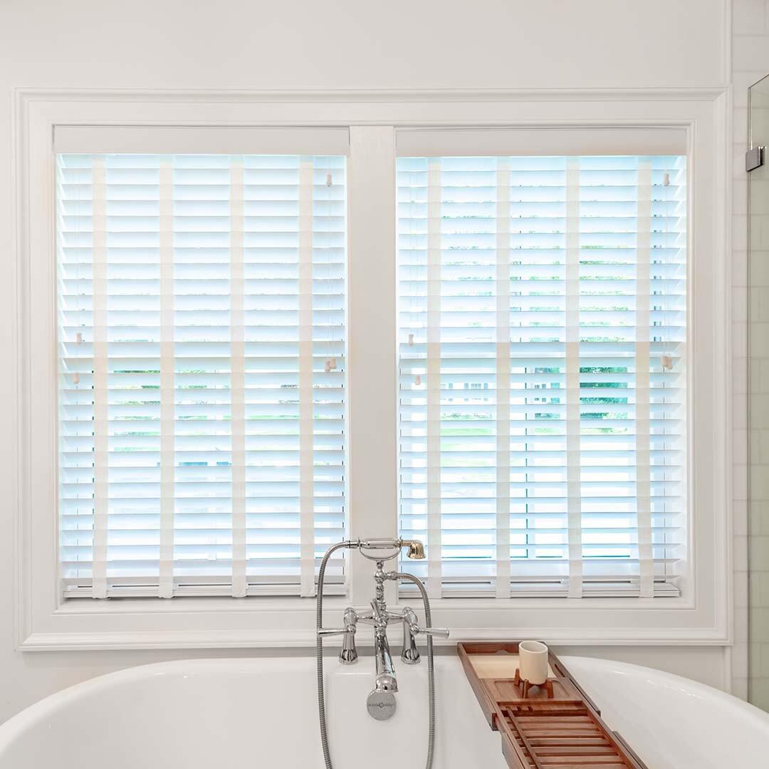 Shutters are a great addition and one of our only waterproof options for your home.