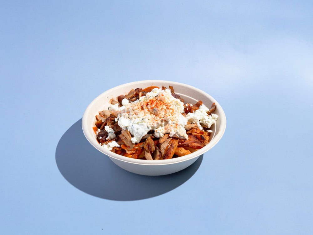 Loaded Greek Fries