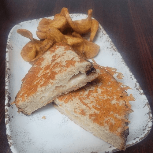 3 Cheese Grilled Cheese Sandwich