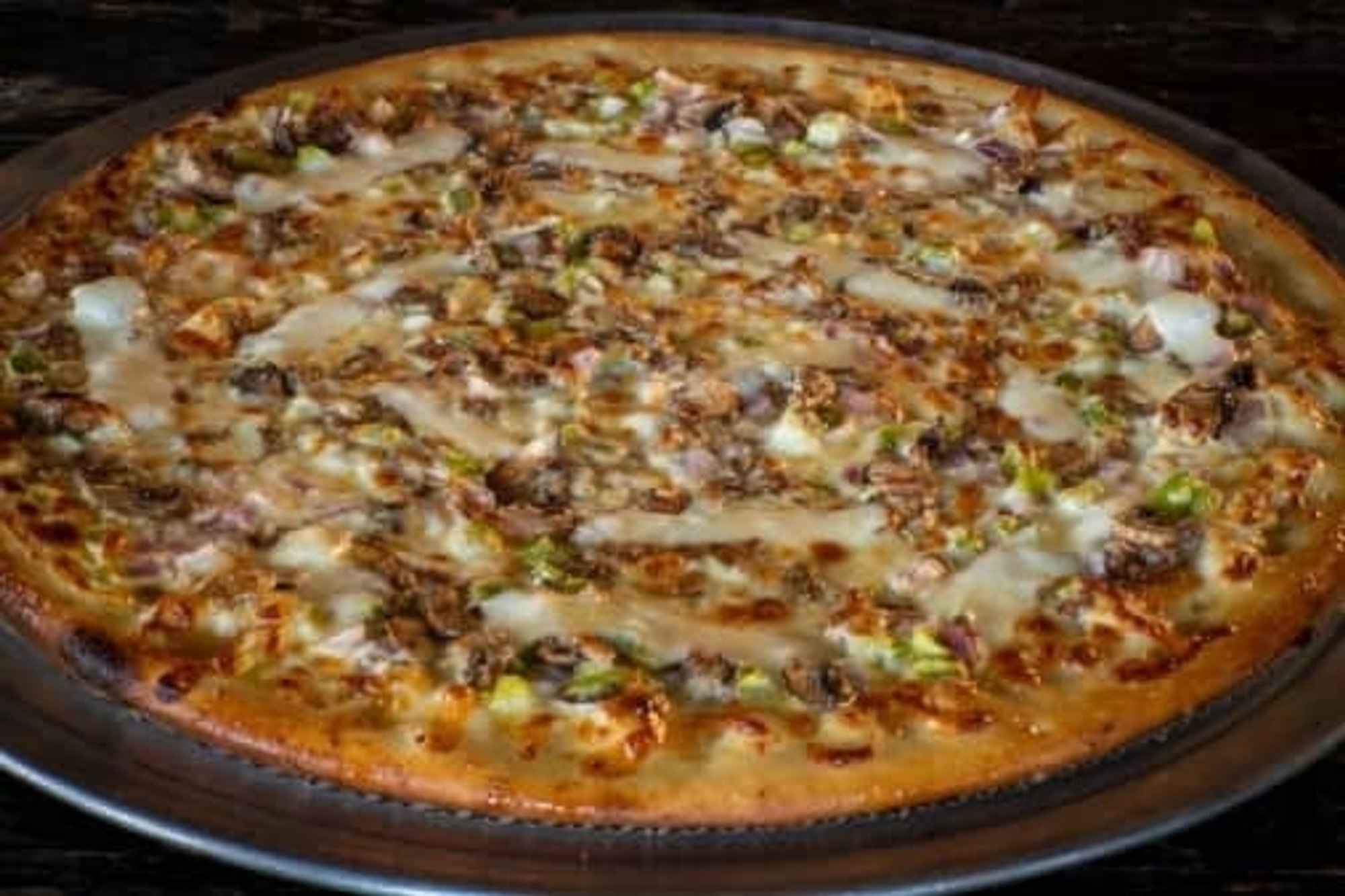 Cheesesteak Pizza
