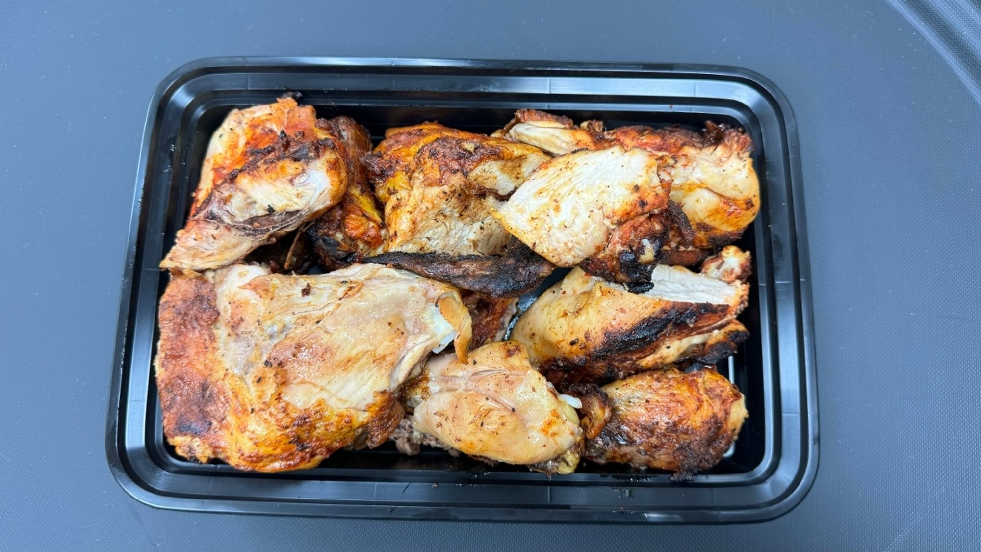 1 Pollo al carbon salsa & tortillas