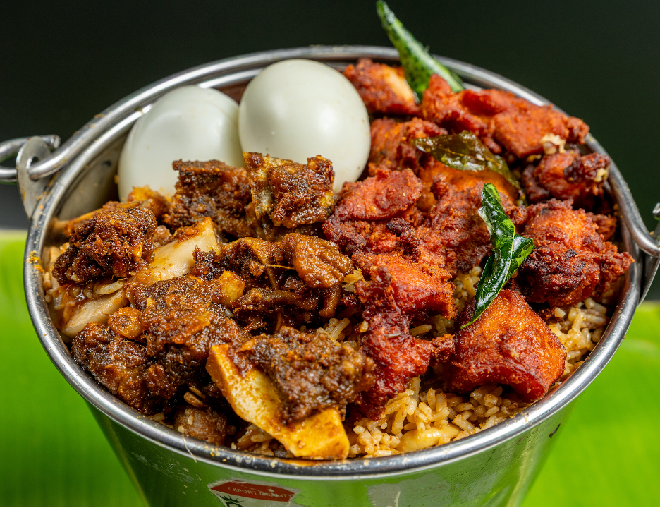 Khaidi Mutton Bucket Biryani - Small (Serves 2 to 3)