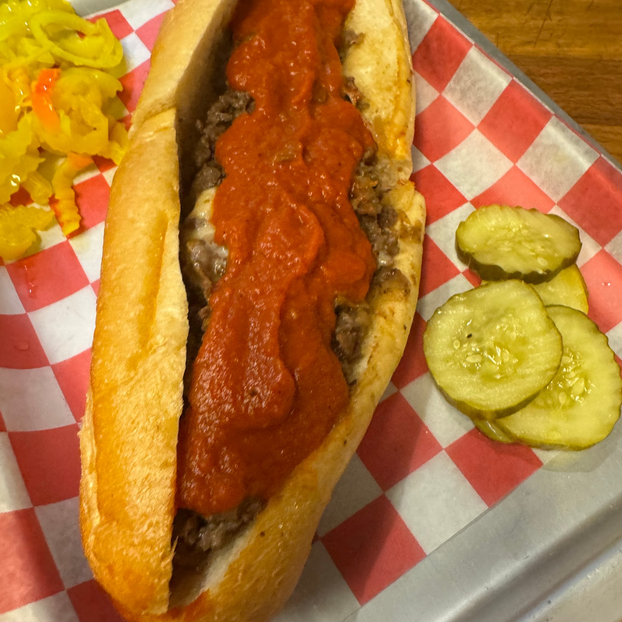 Beef Steak Classic Valley Style Hot Hoagie