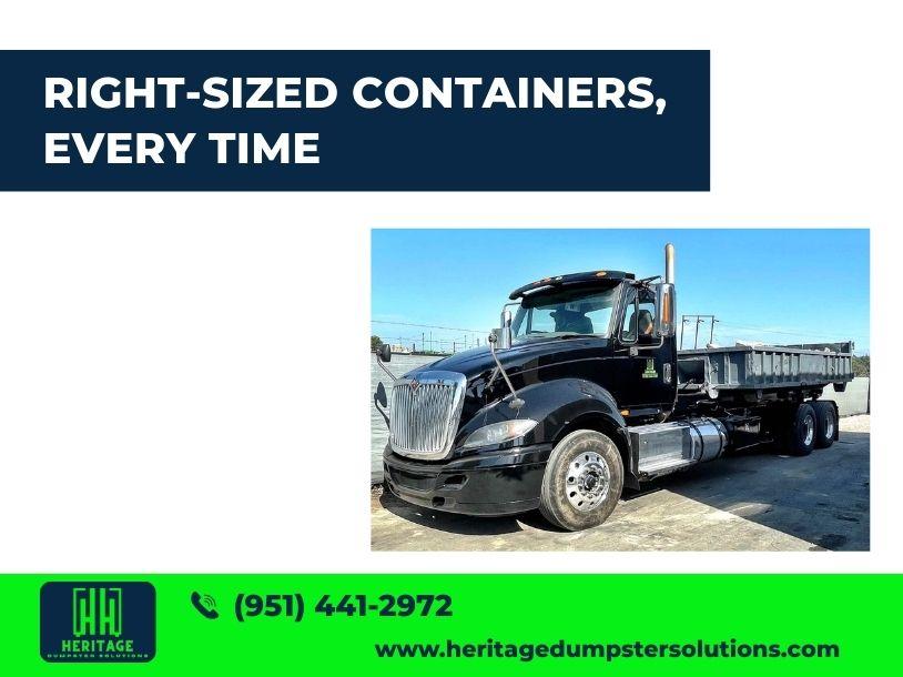Heritage Dumpster Solutions - Corona Image