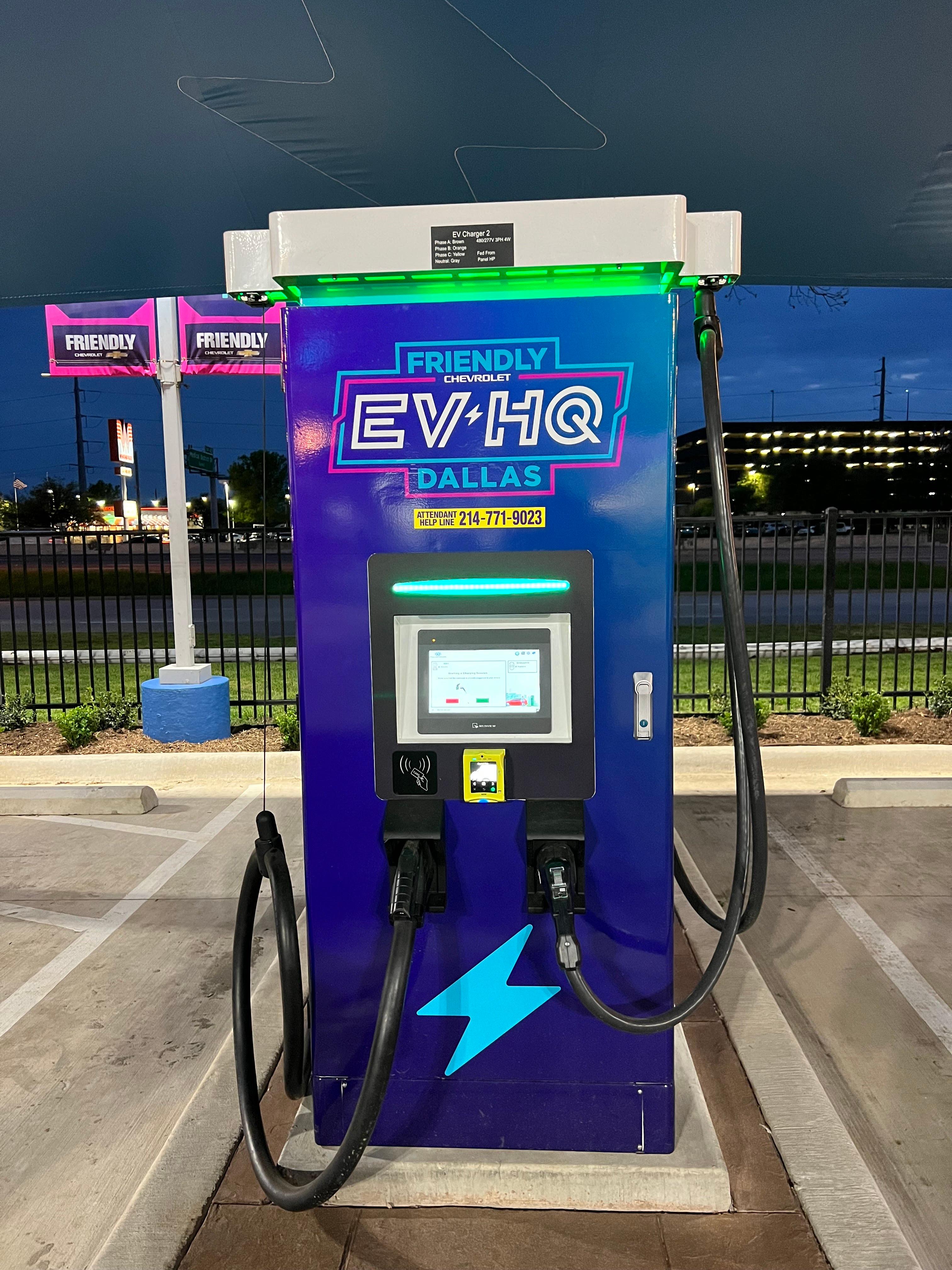 Friendly Chevrolet EVHQ Charging Station Image
