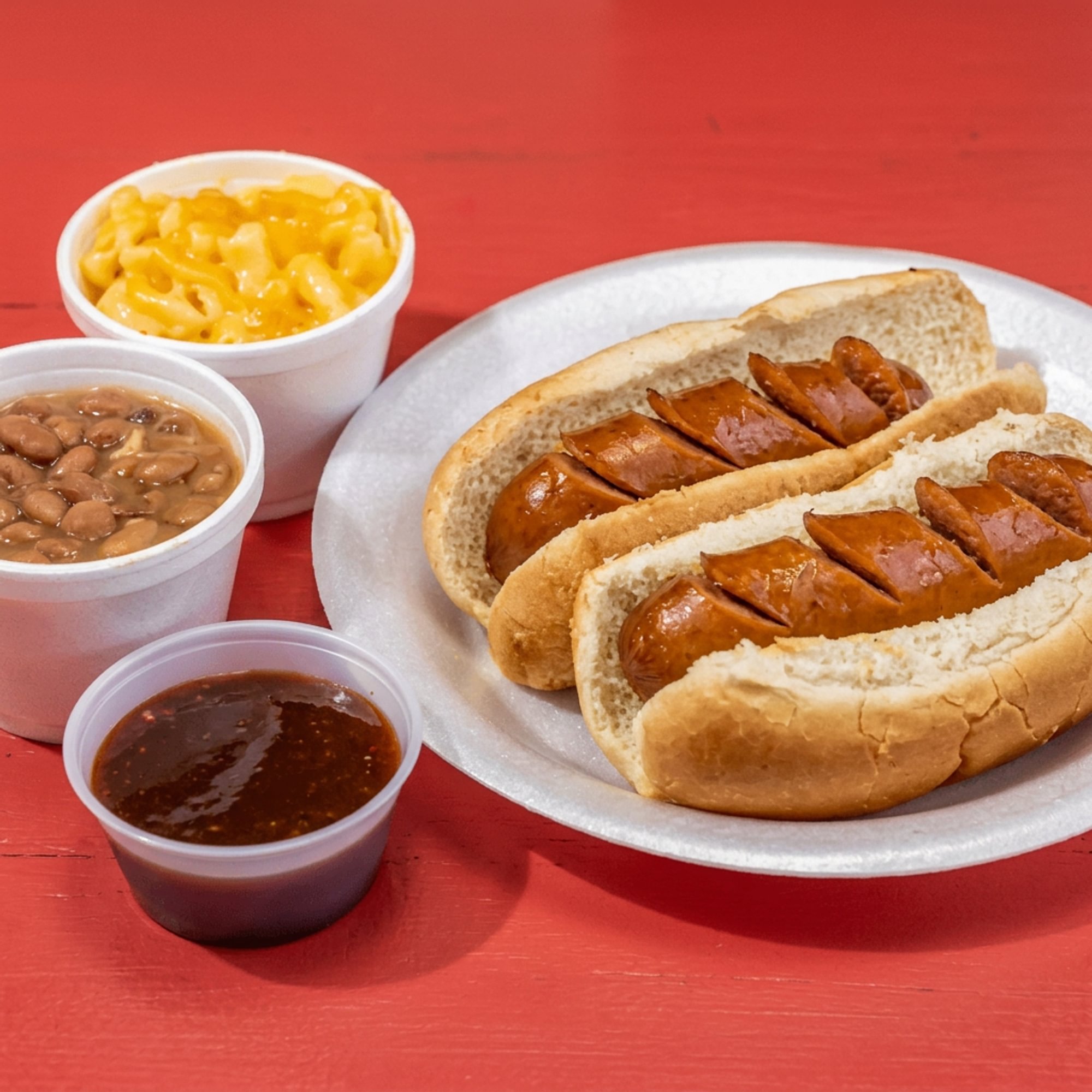 Hot Link Sandwich