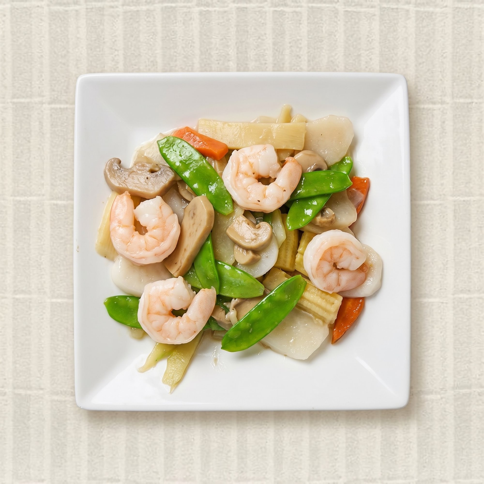 Shrimp with Mushrooms