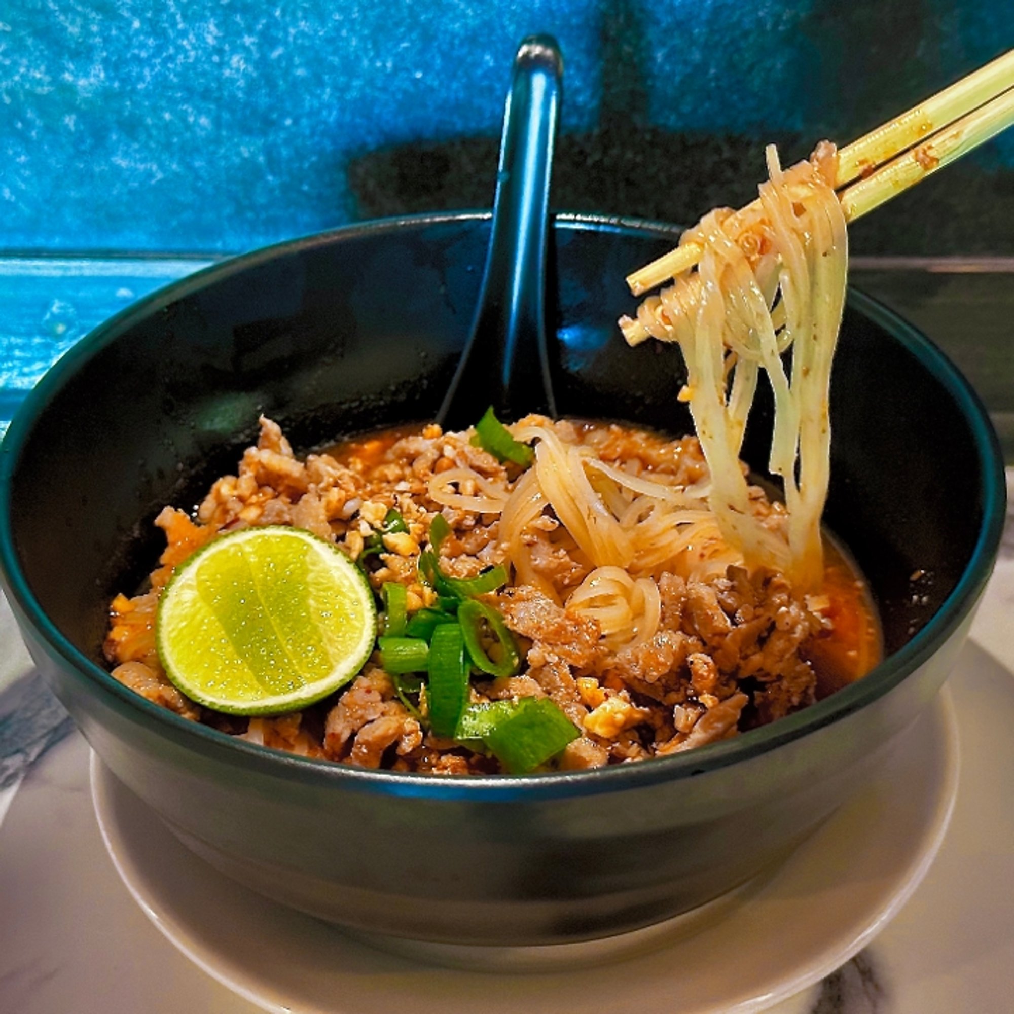 Special Tom Yum Noodles Soup (Lunch)