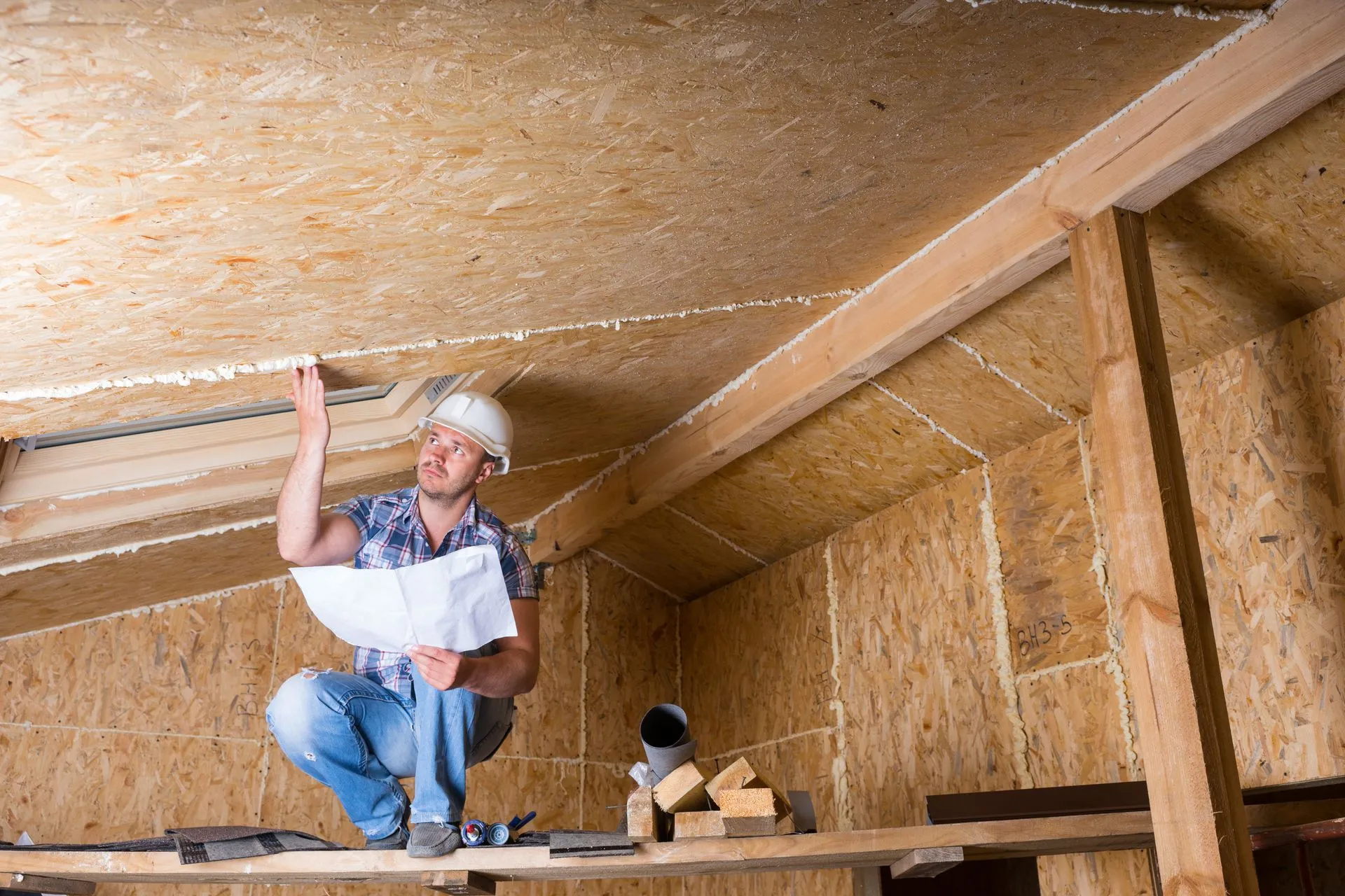 Custom Attic Storage