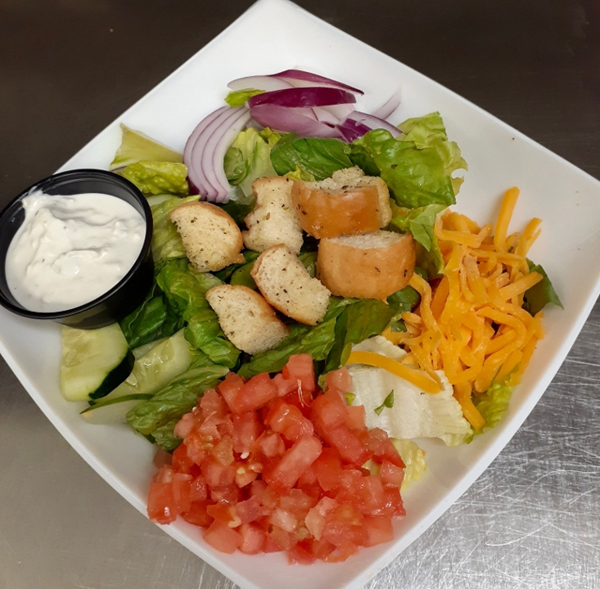 Side Fresh Greens Salad