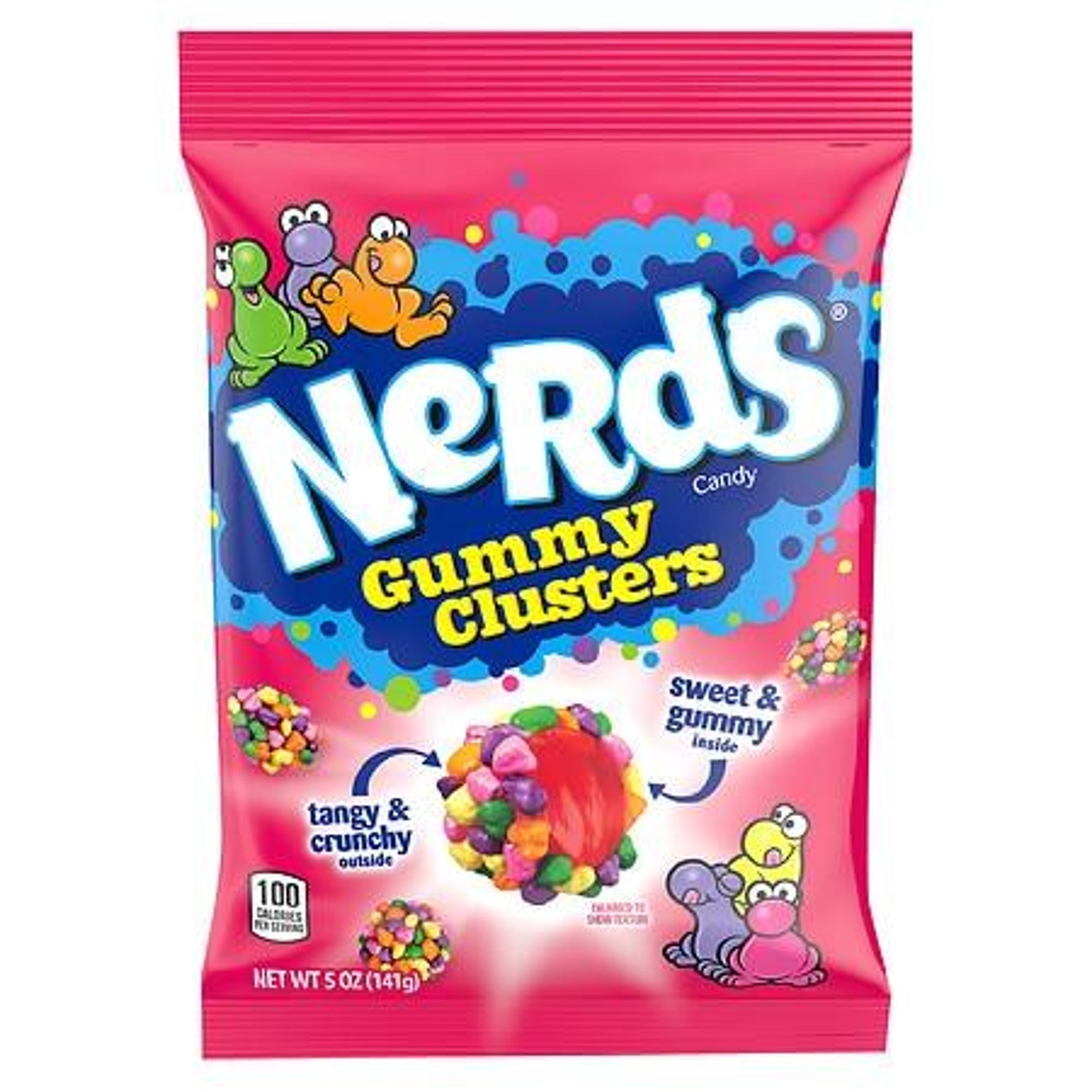 Nerds Gummy Clusters Fruit Flavored Gummy Candy 5oz