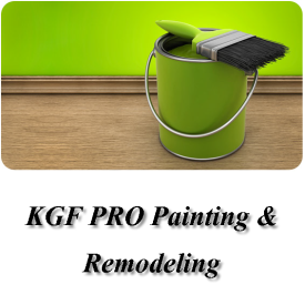 KGF PRO Painting &amp; Remodeling Logo