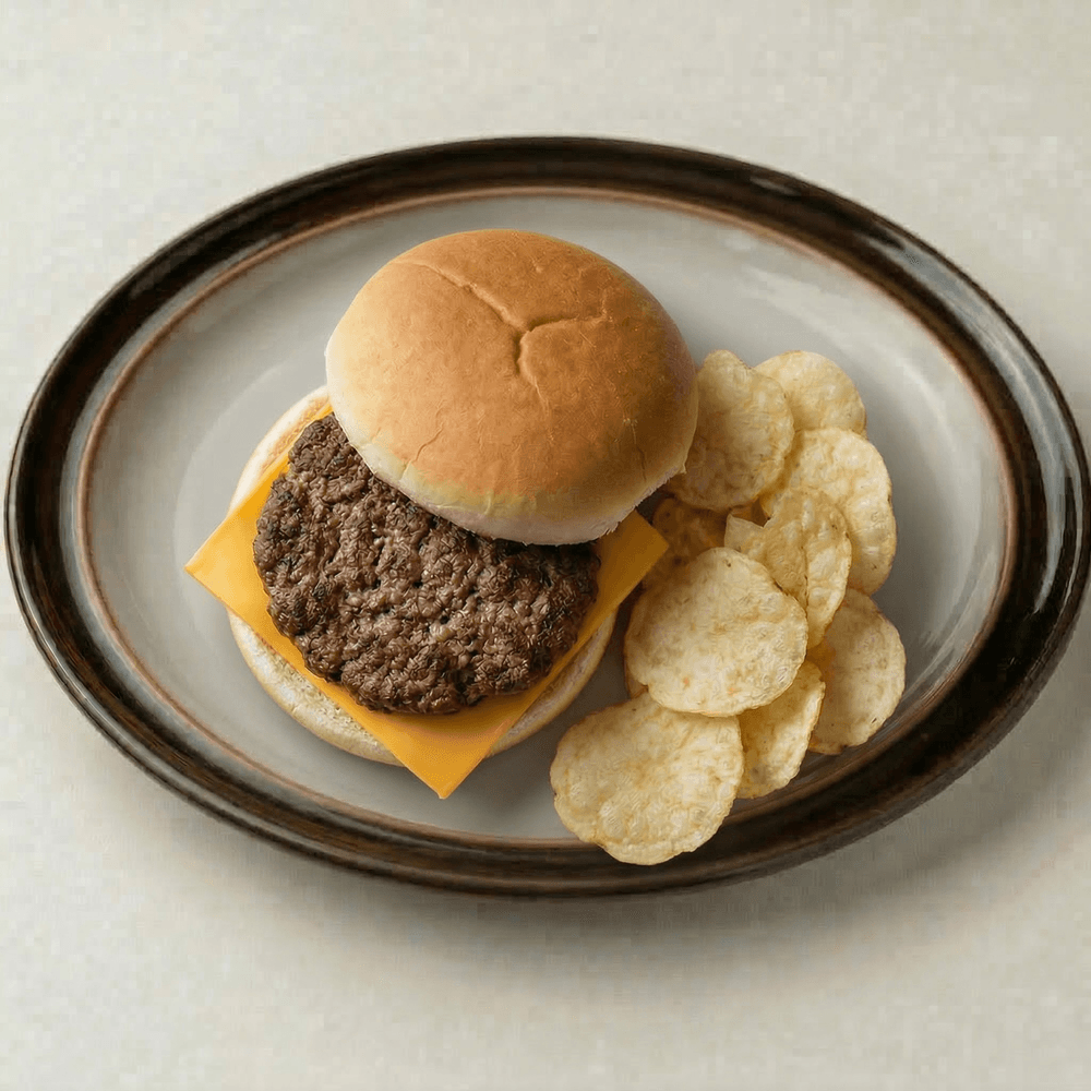 Kids' Cheeseburger Meal (Chips)