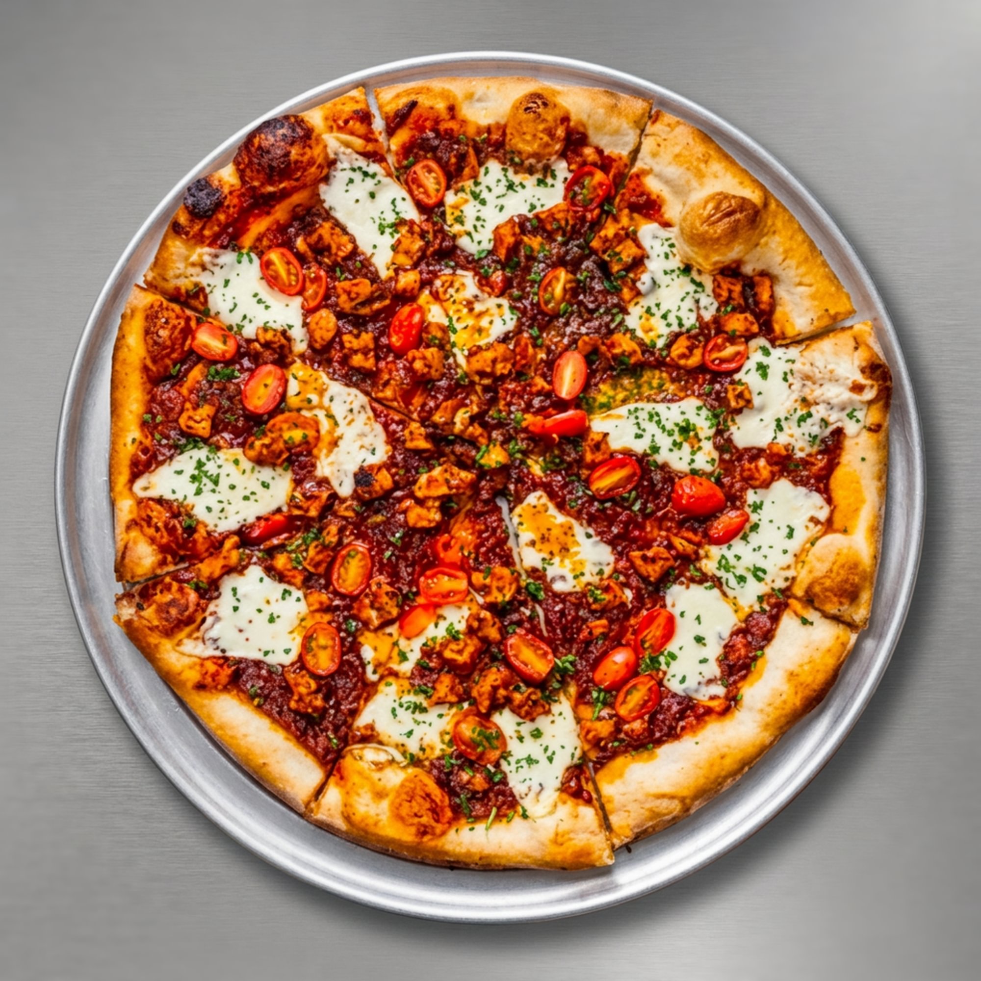 XL - Derho Chicken East African Pizza