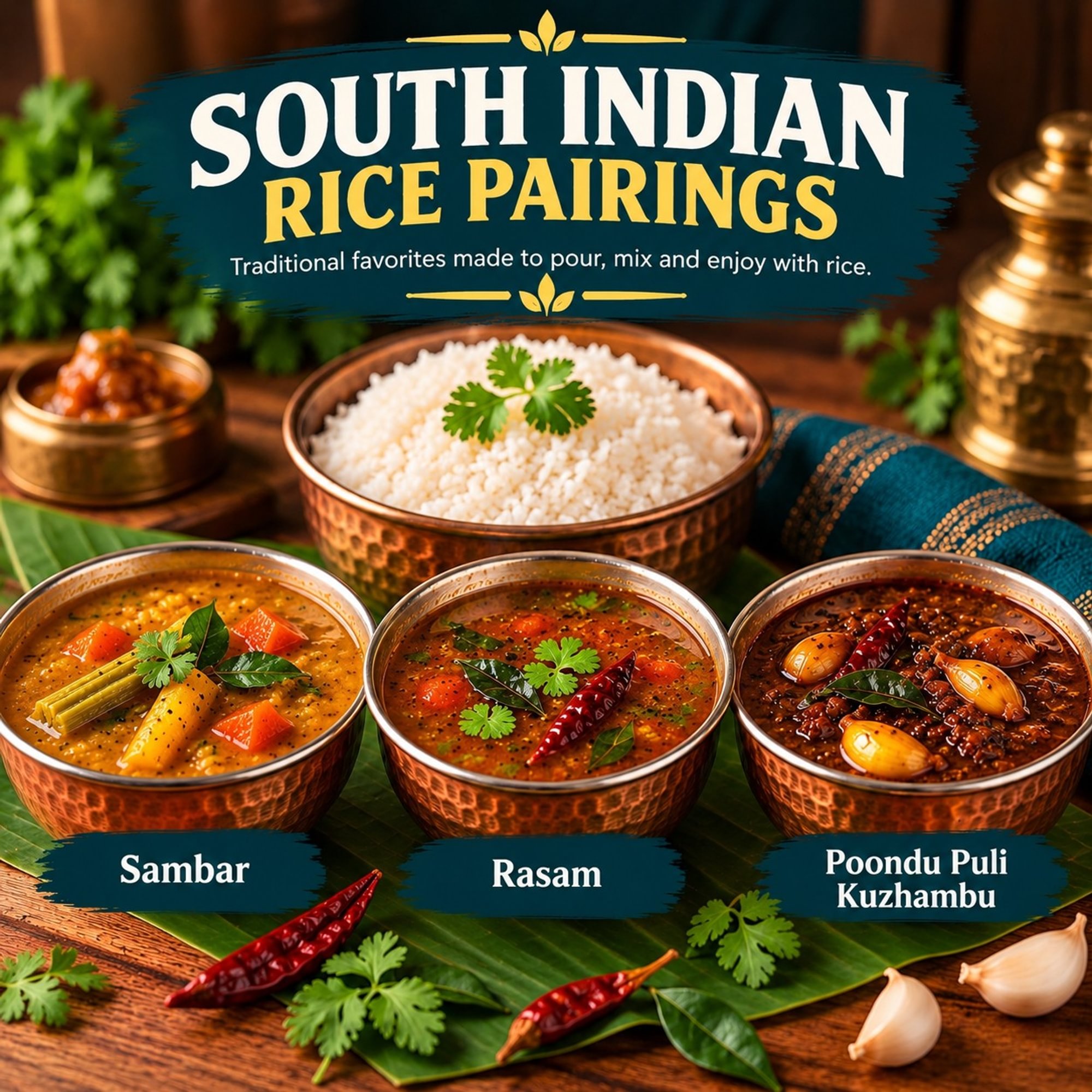 South Indian Rice Pairings