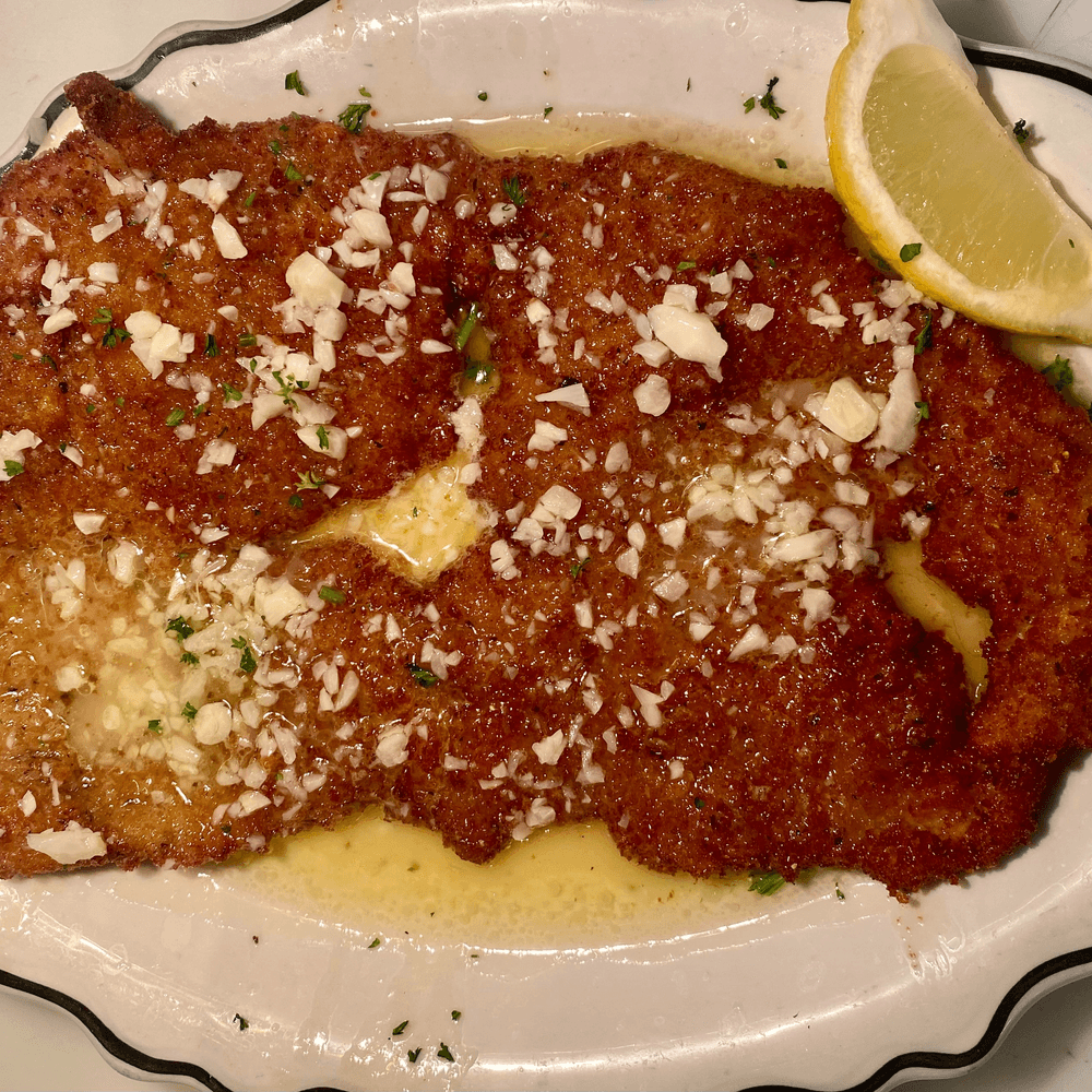 Garlic Veal Cutlet