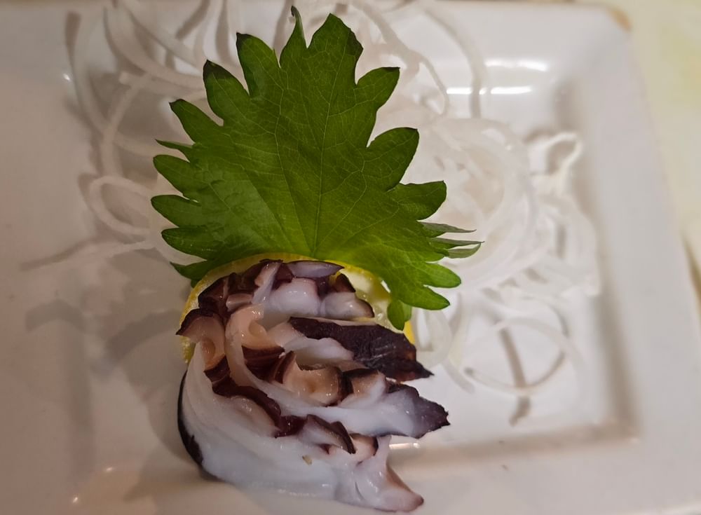 Octopus Sashimi 3pcs