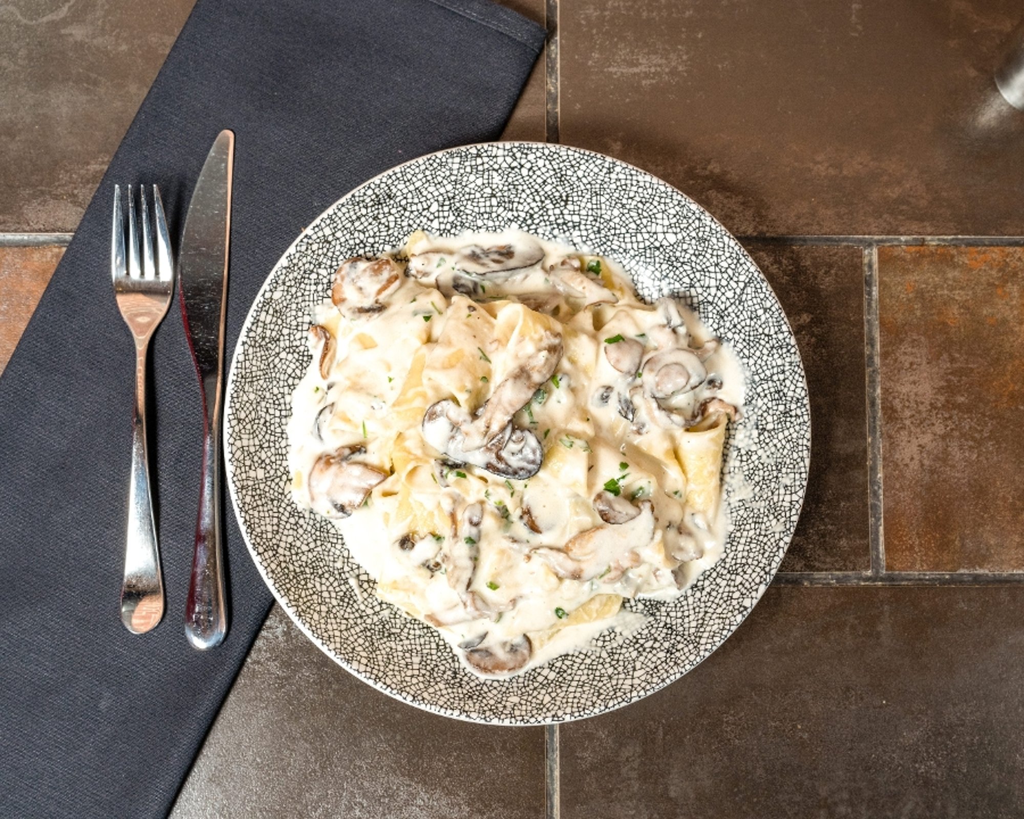 Wild Mushroom Pappardelle