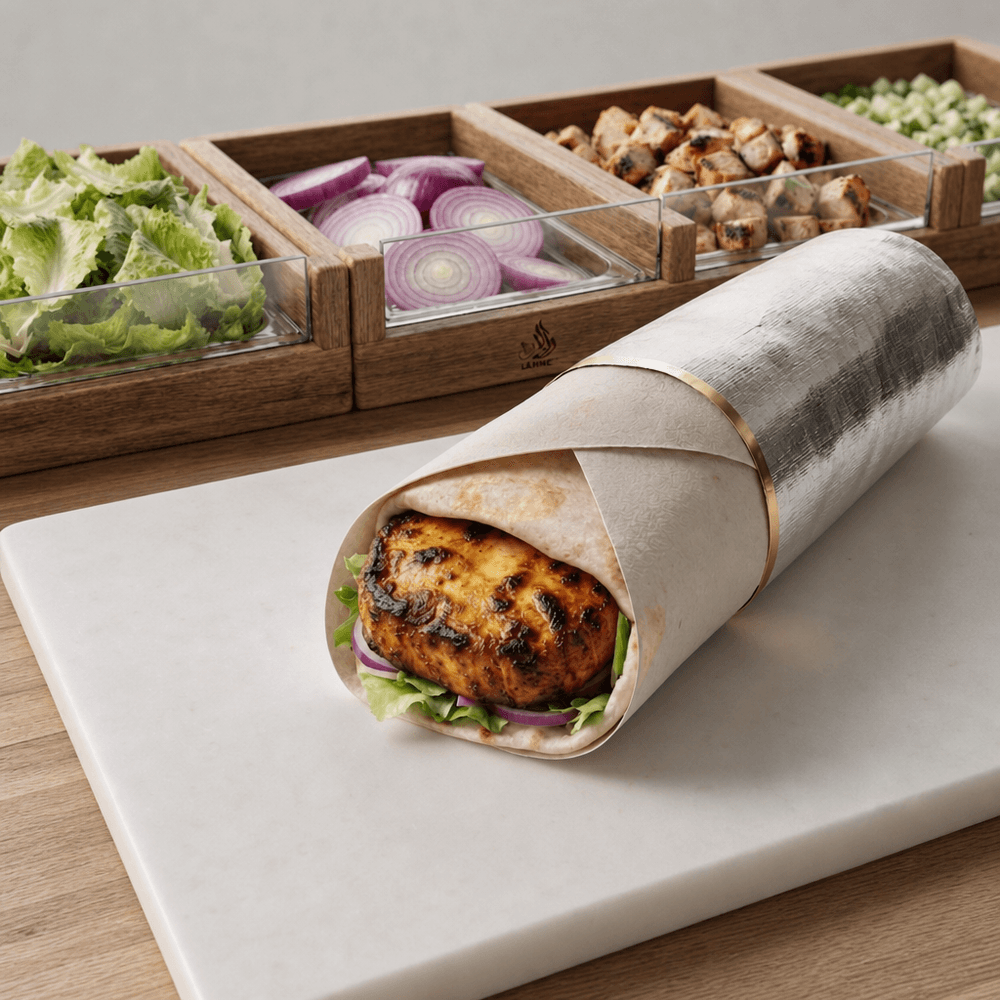 Grilled Pita Wrap