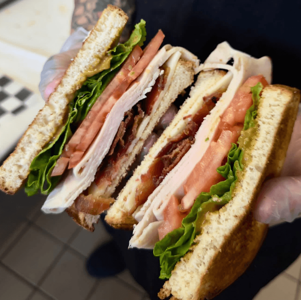 Donnie D's Super Club Sandwich