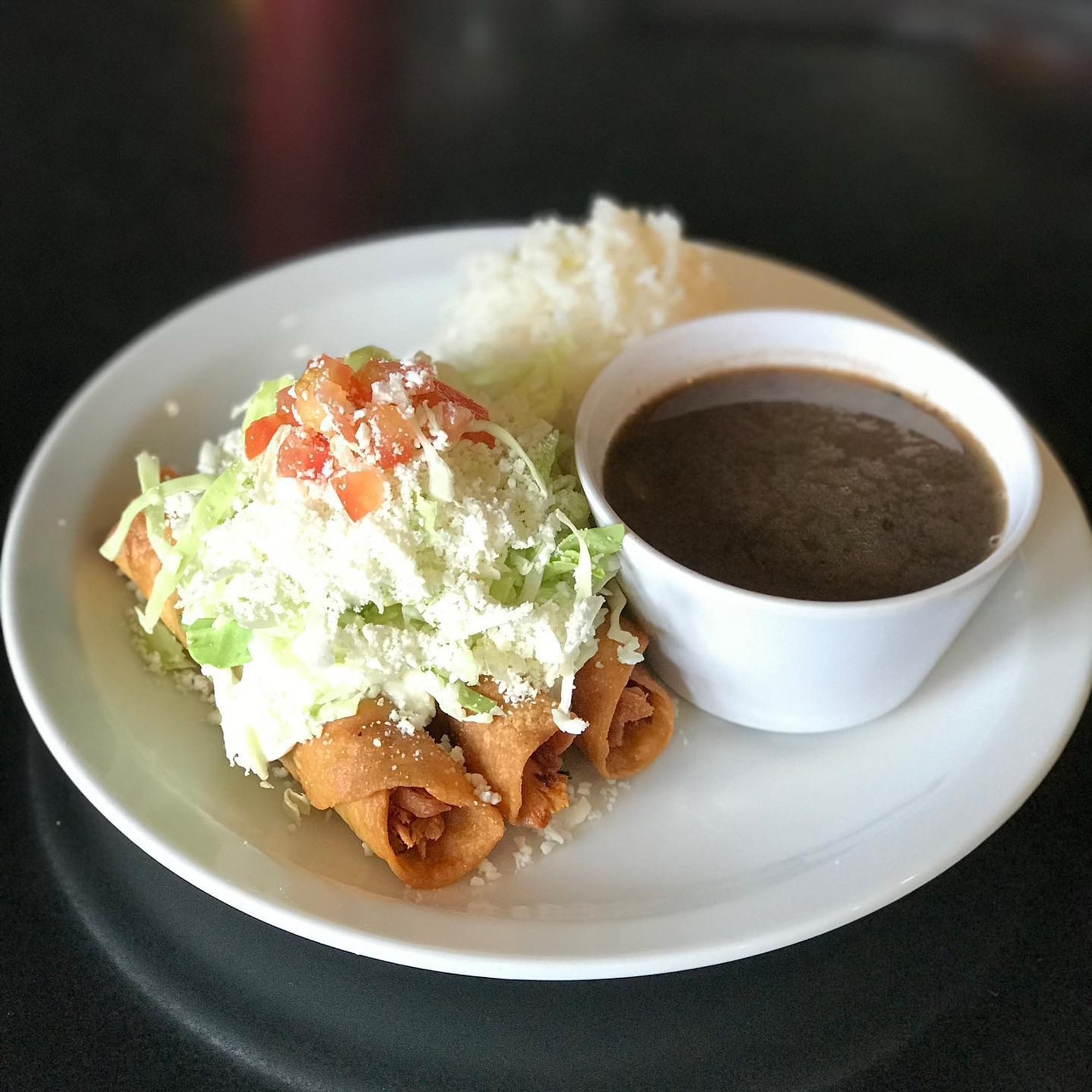 Chicken Taquitos Plate