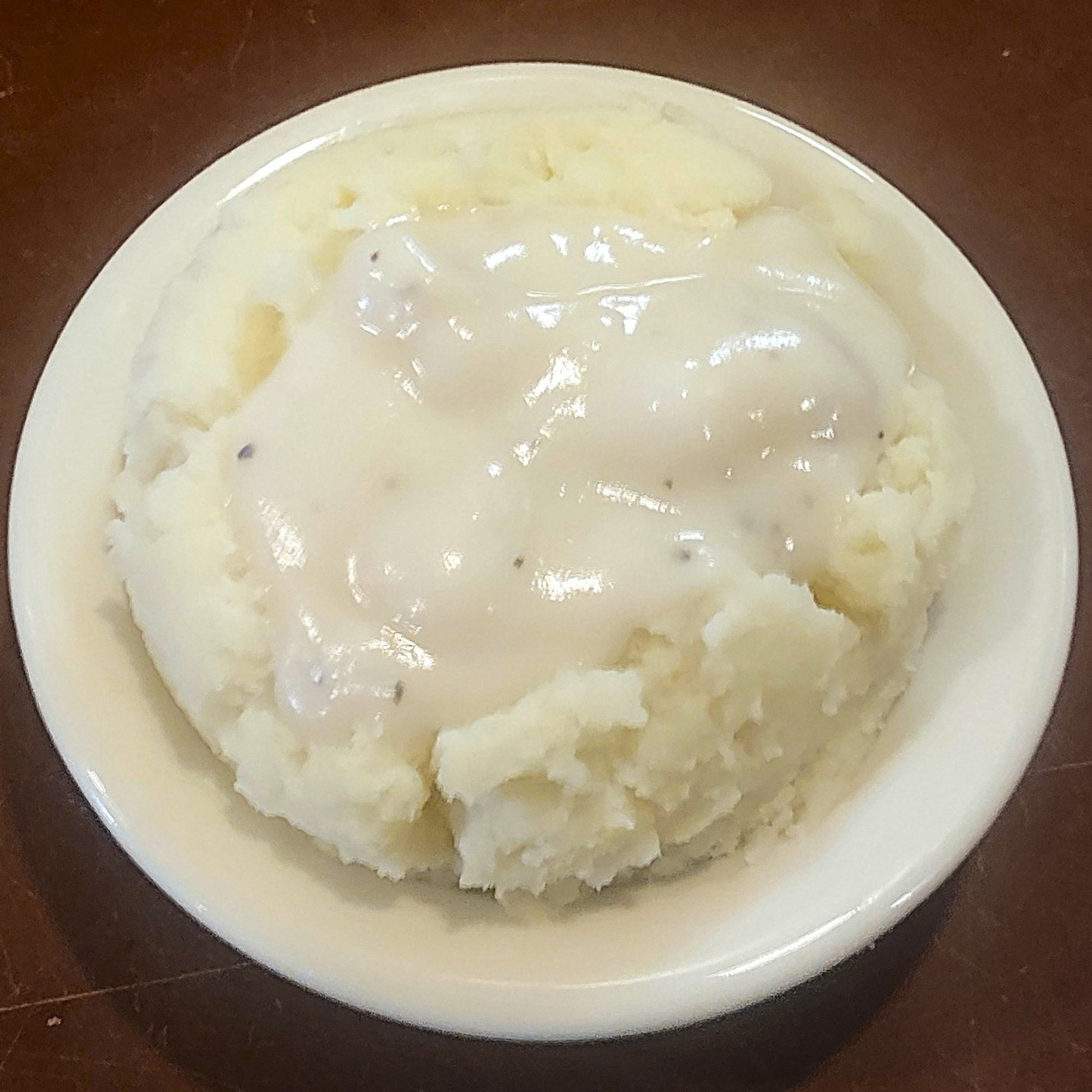 Mashed Po-Taters with White Gravy
