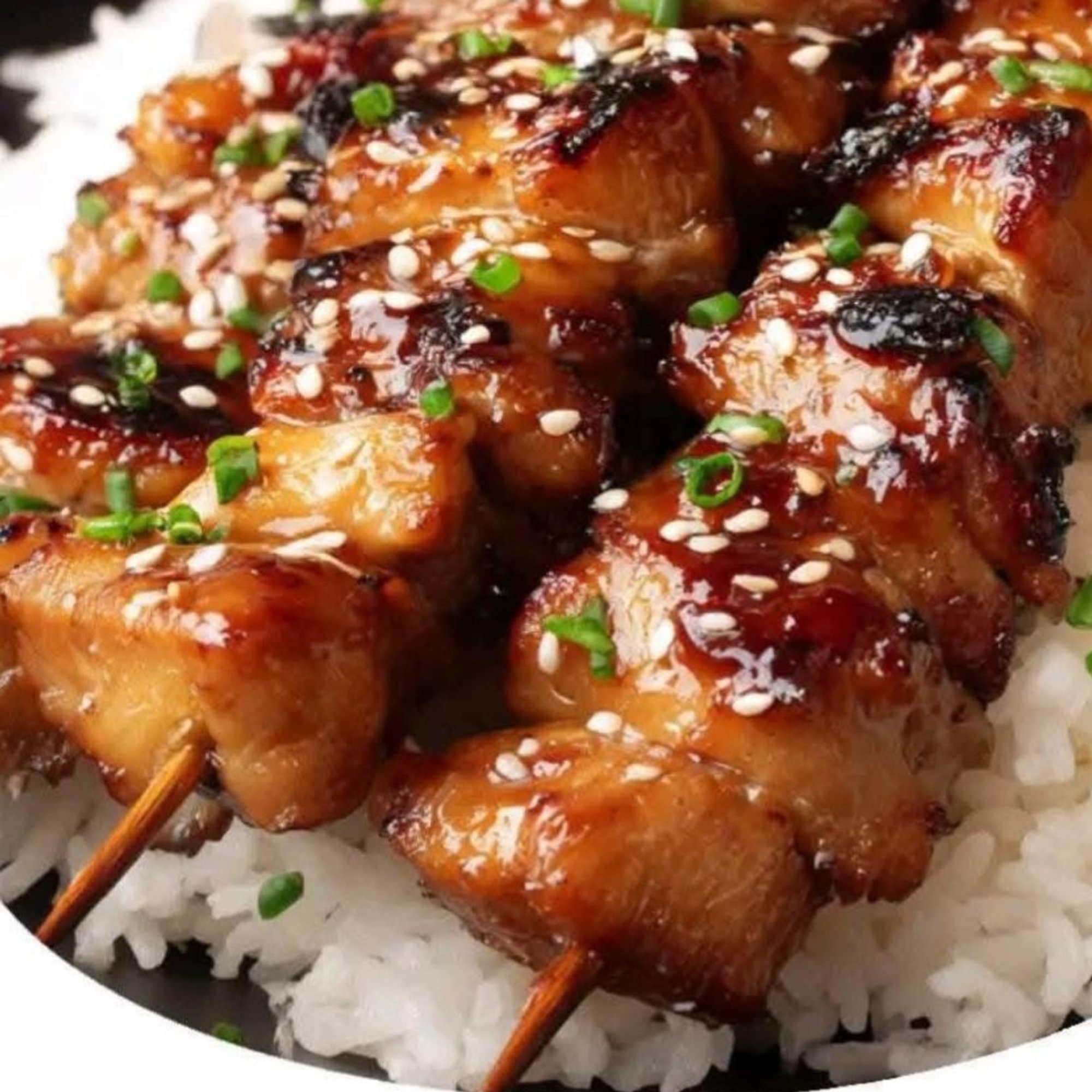Teriyaki Chicken Skewers (4) / 照烧鸡肉串