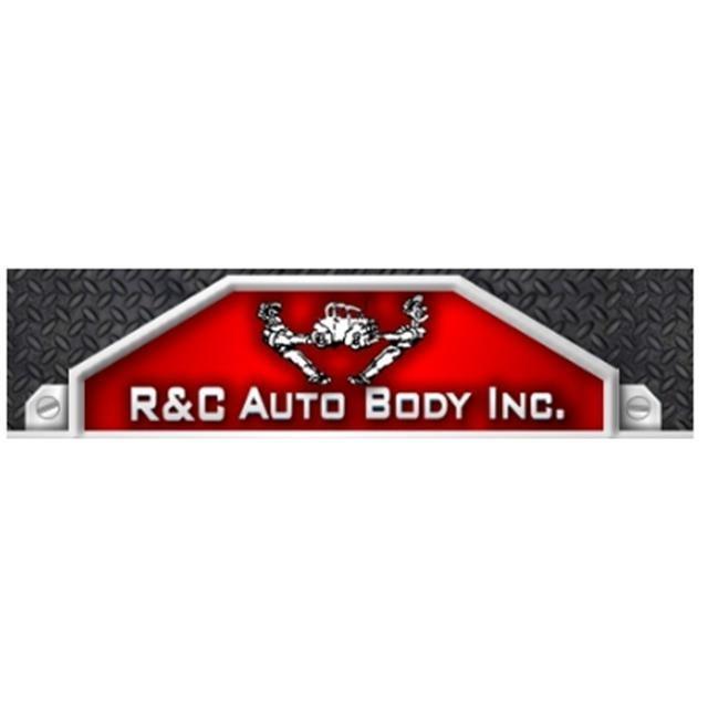 R &amp; C Auto Body Logo