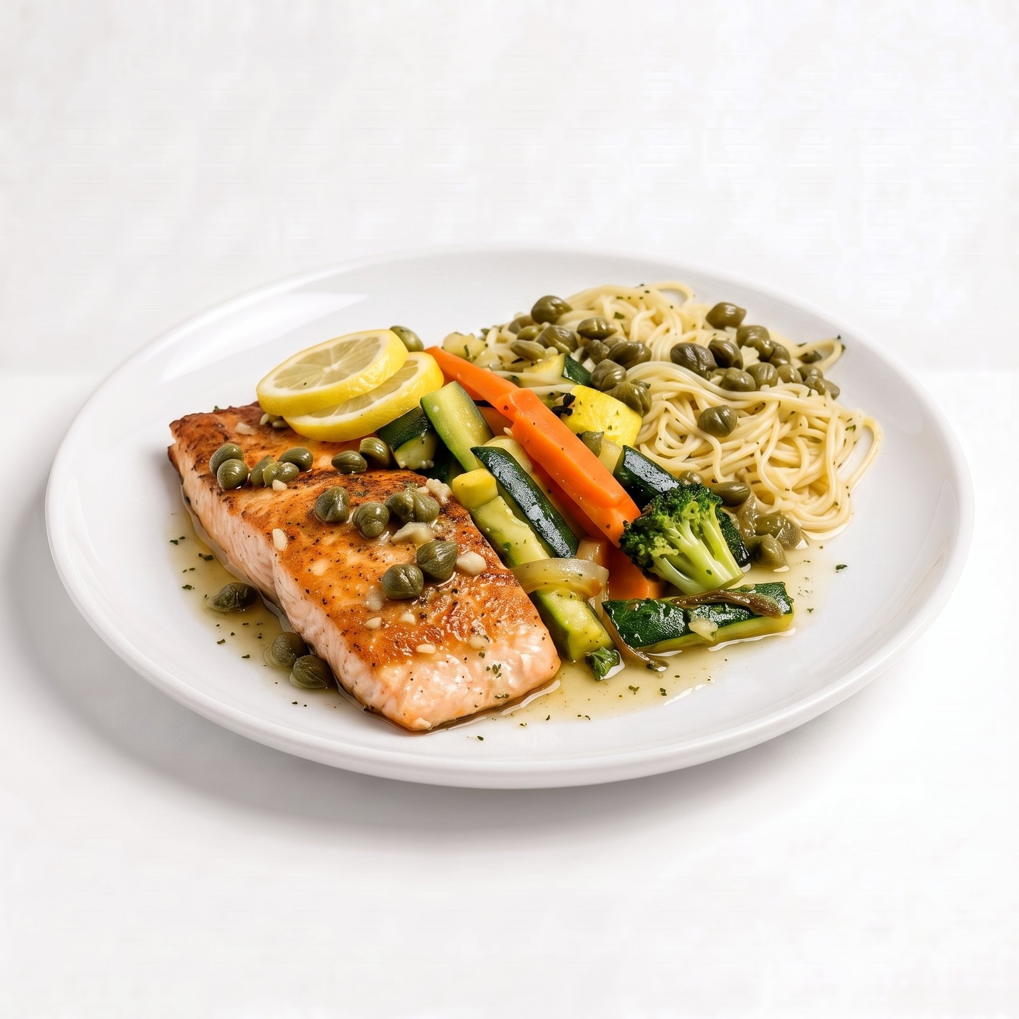 Salmon Piccata