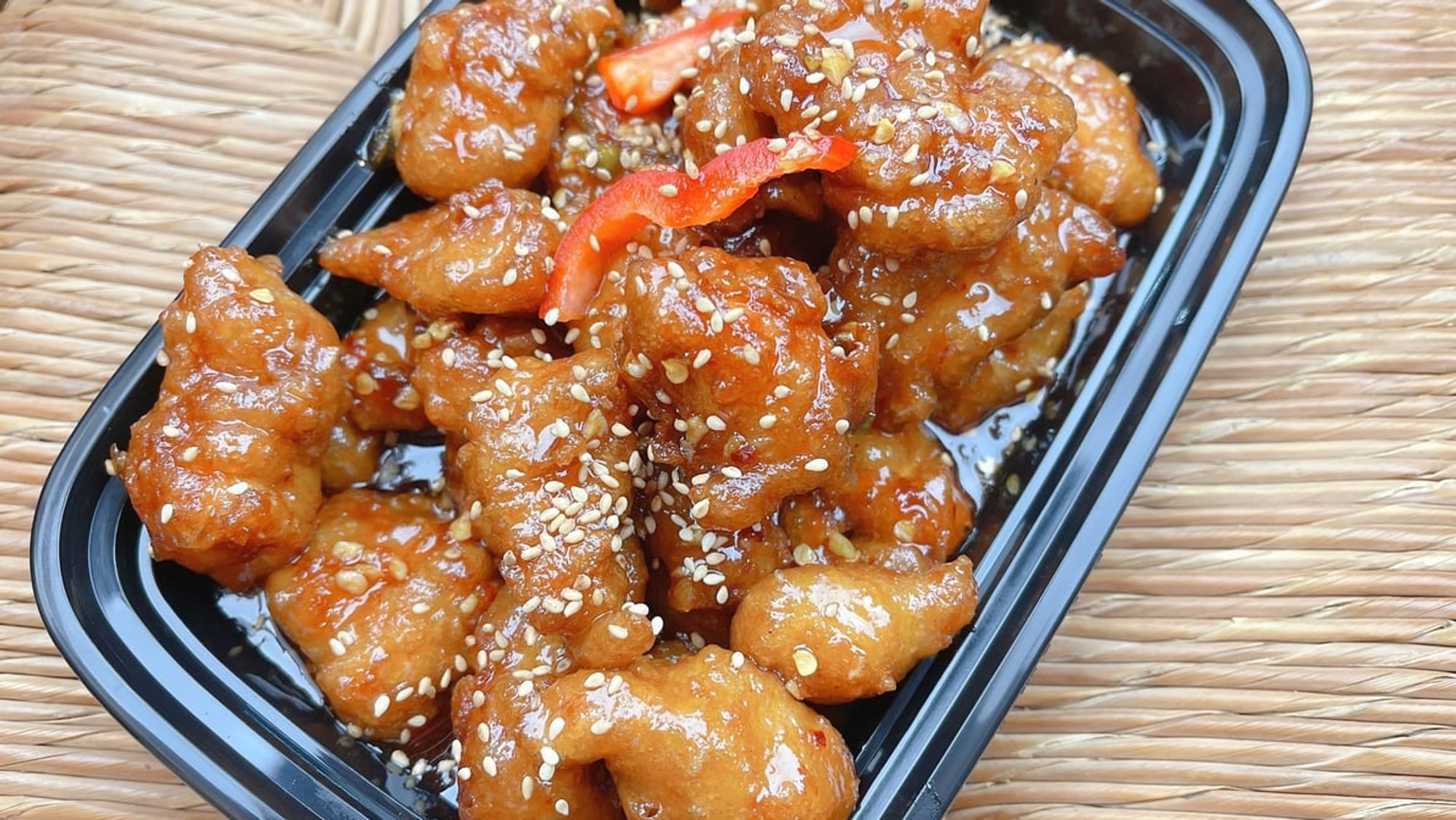 Spicy Orange Chicken A La Carte