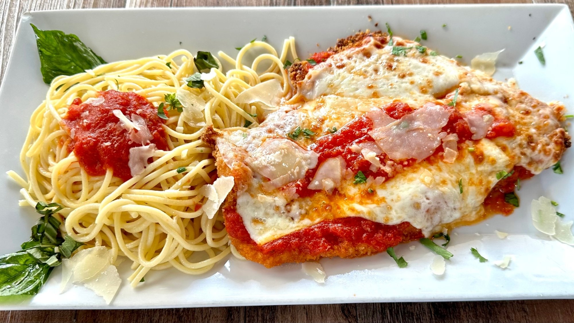 CHICKEN PARMIGIANA