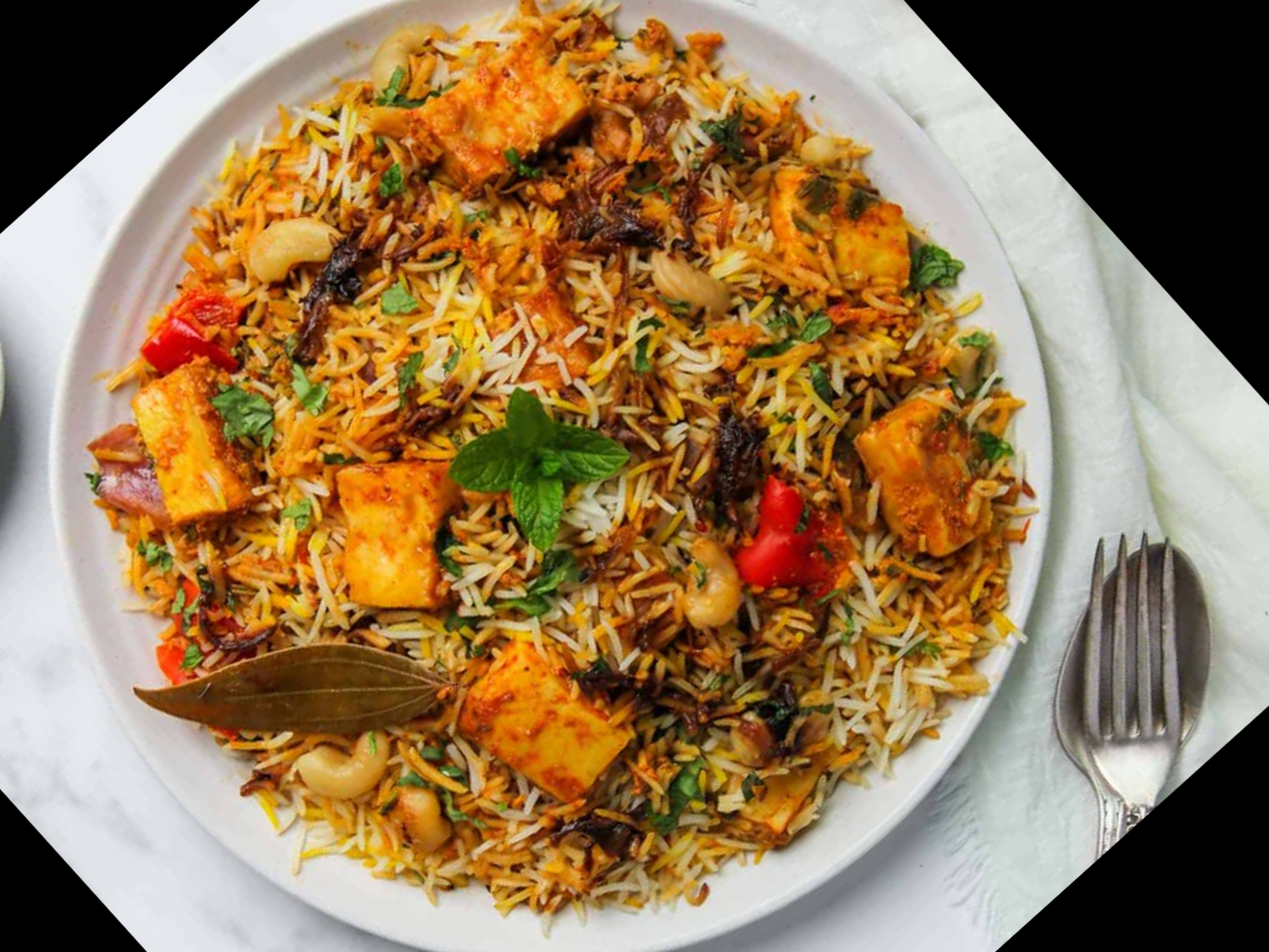 Paneer Sabz Biryani