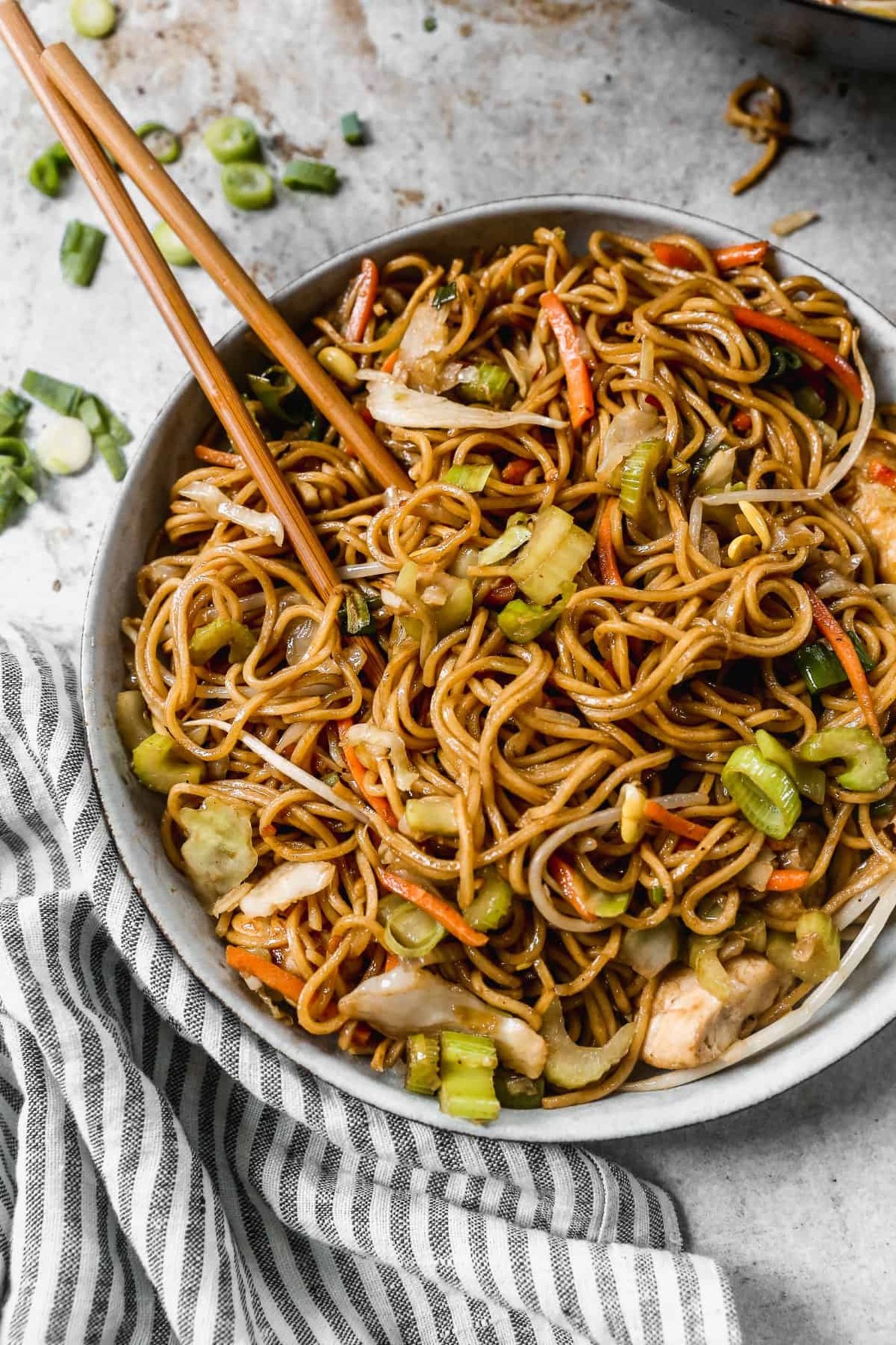 Vegetable Chow Mein (Large)