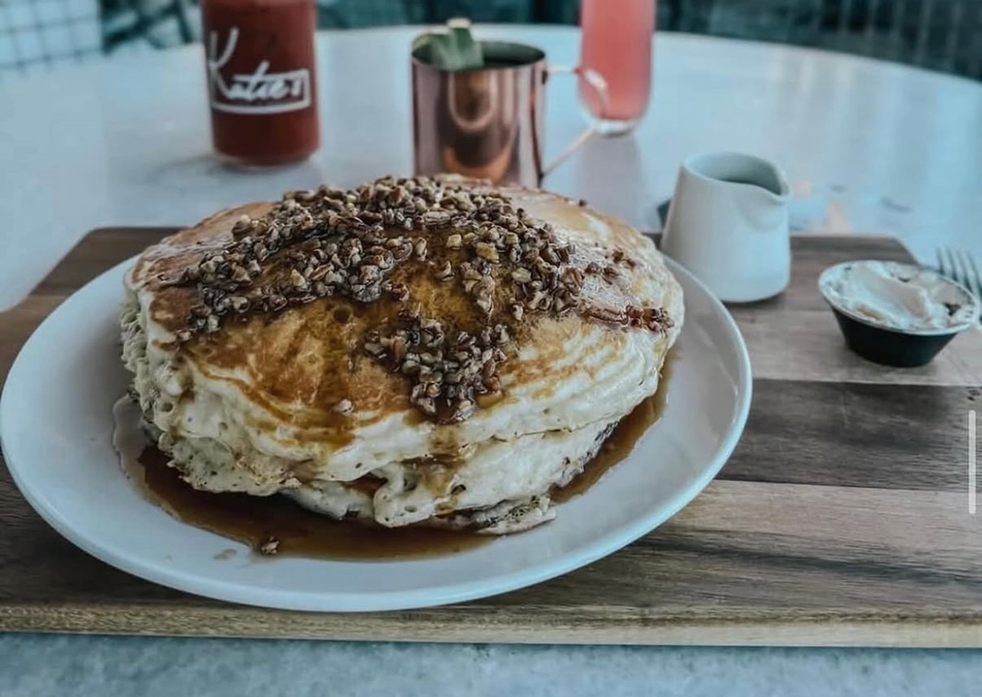 Butter Pecan Pancakes