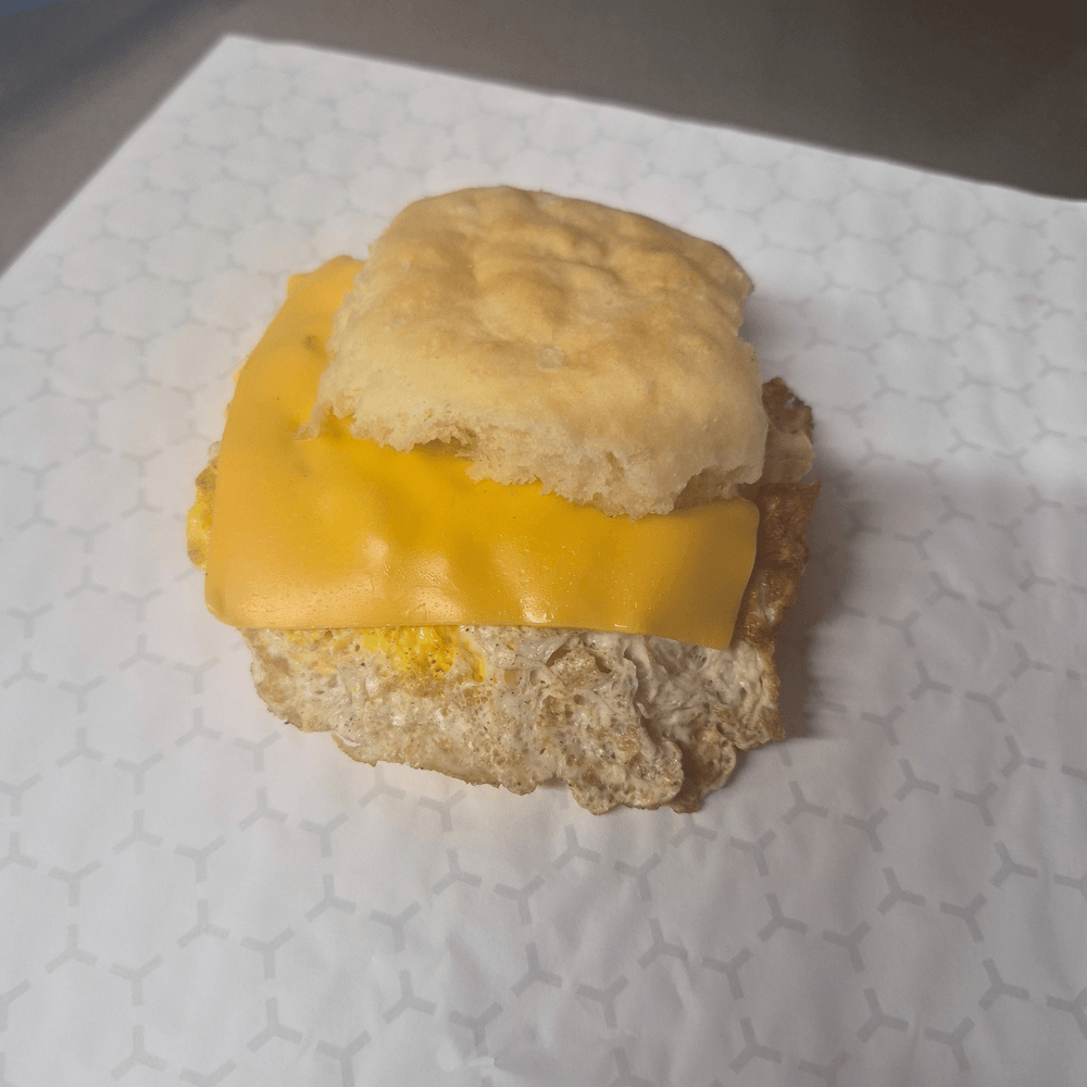 Egg cheese biscuit