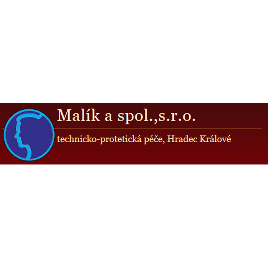 logo MALÍK a spol. s.r.o., technicko-protetická péče